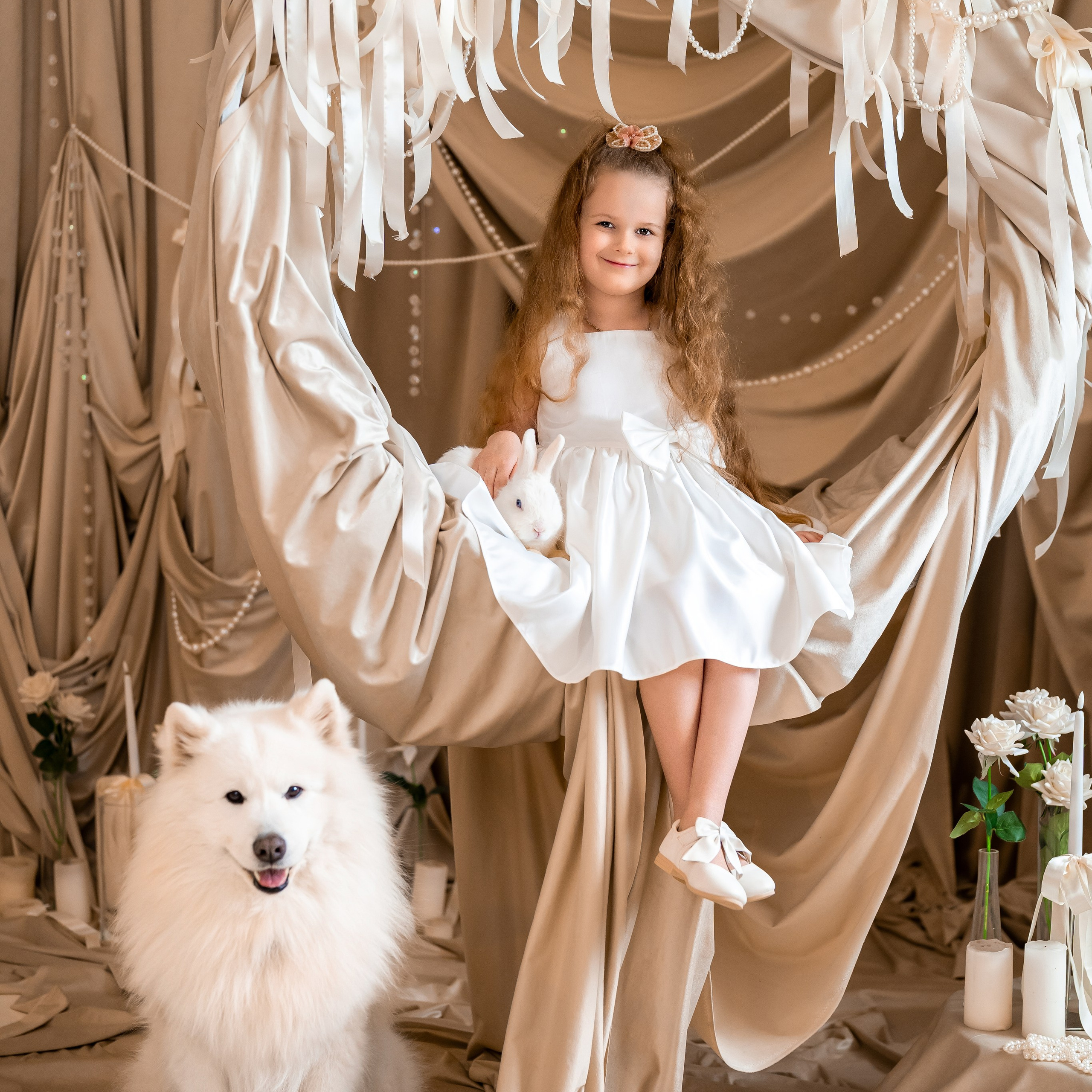 Бабочки с самоедом. Детский и семейный фотограф в Краснодаре Анастасия Blumberry