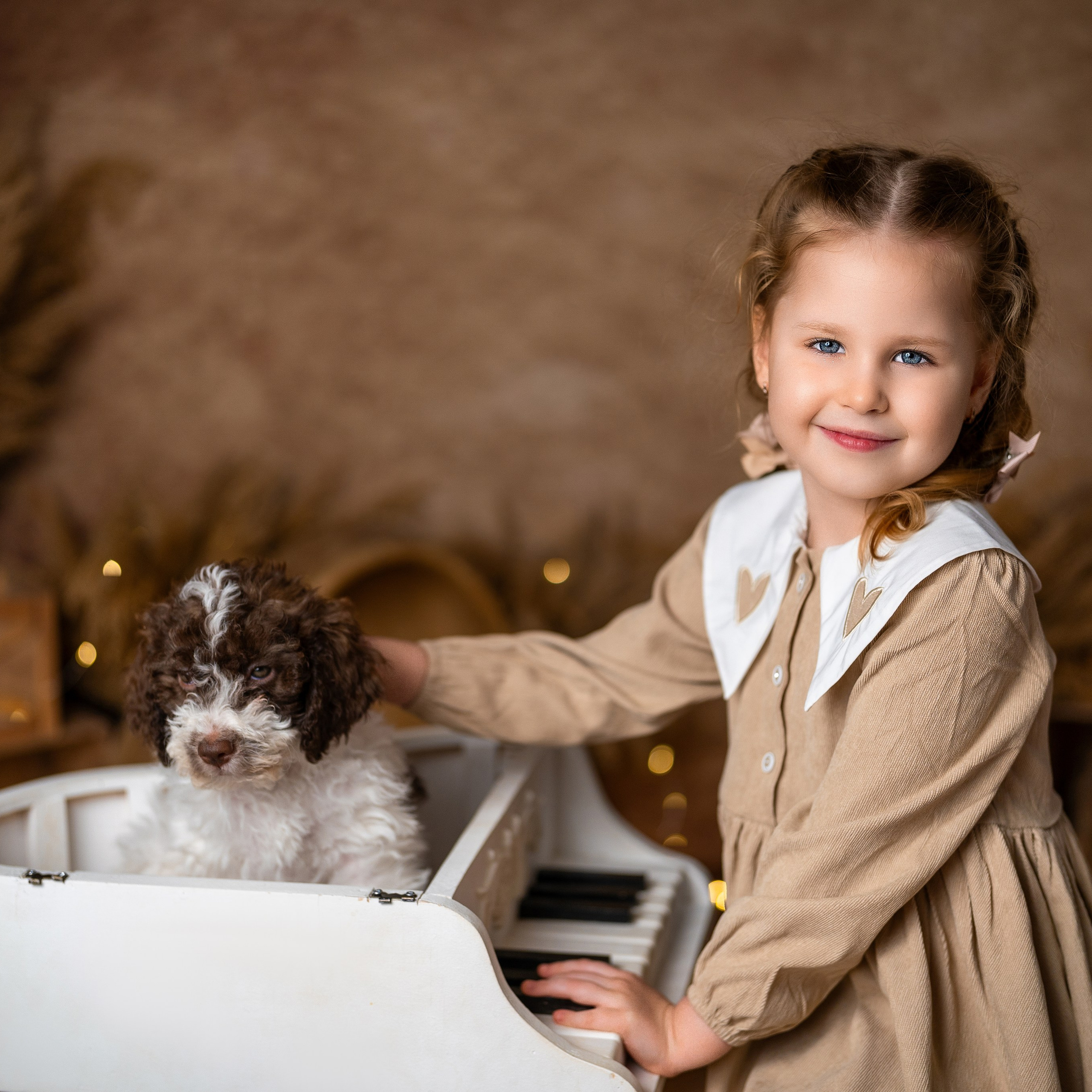 Щенки лаготто. Детский и семейный фотограф в Краснодаре Анастасия Blumberry