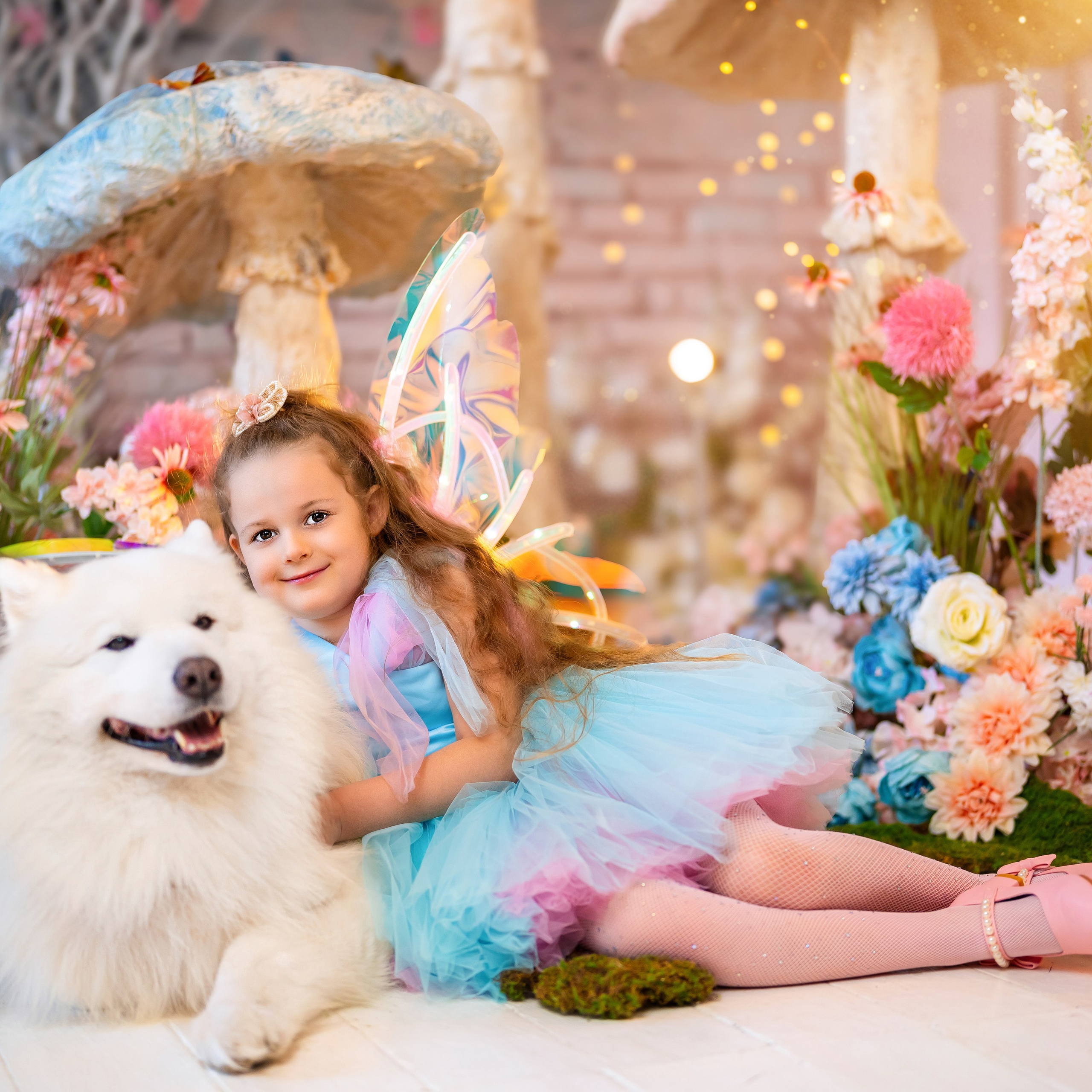 Бабочки с самоедом. Детский и семейный фотограф в Краснодаре Анастасия Blumberry