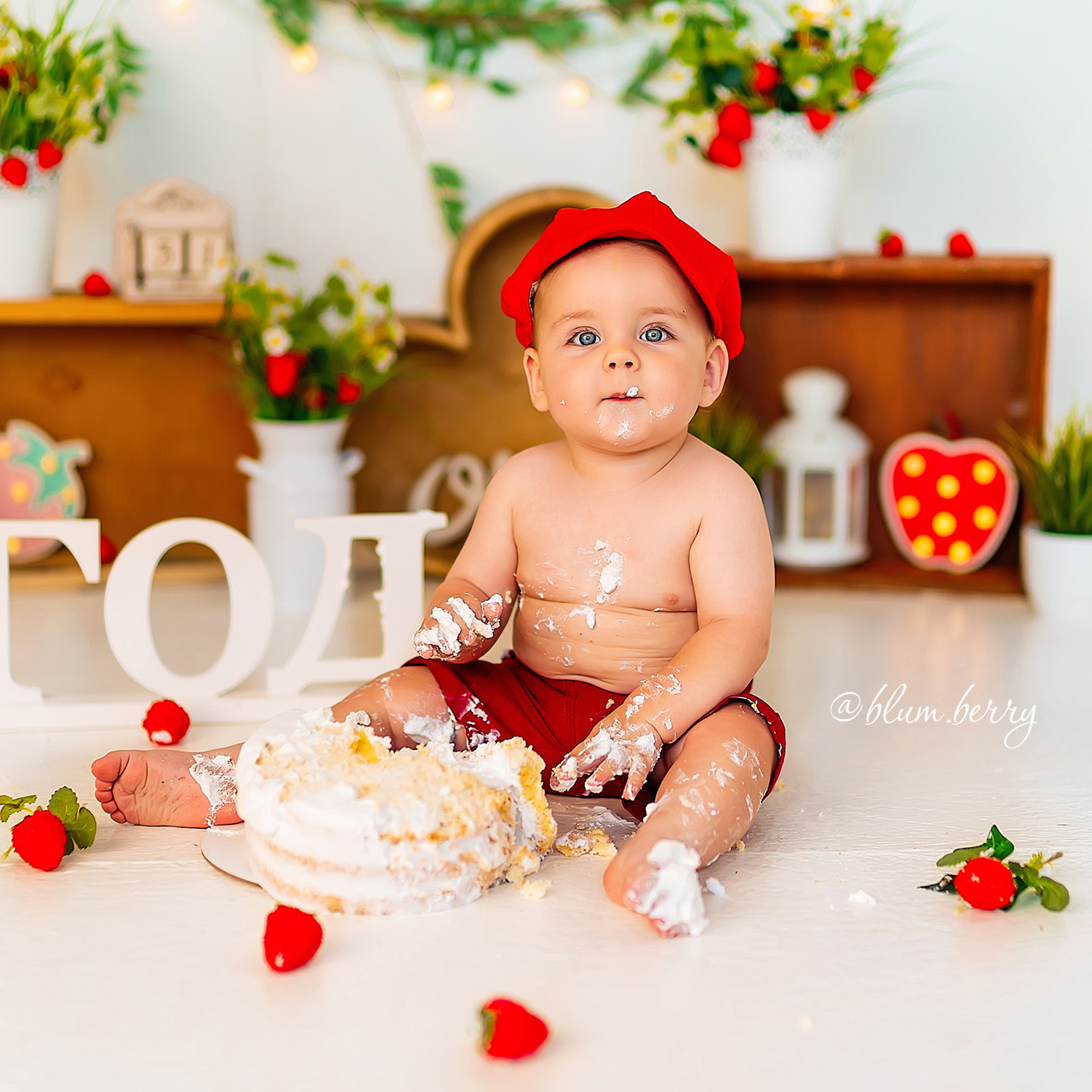 Фотосессия на годик в Краснодаре. Детский и семейный фотограф в Краснодаре Анастасия Blumberry