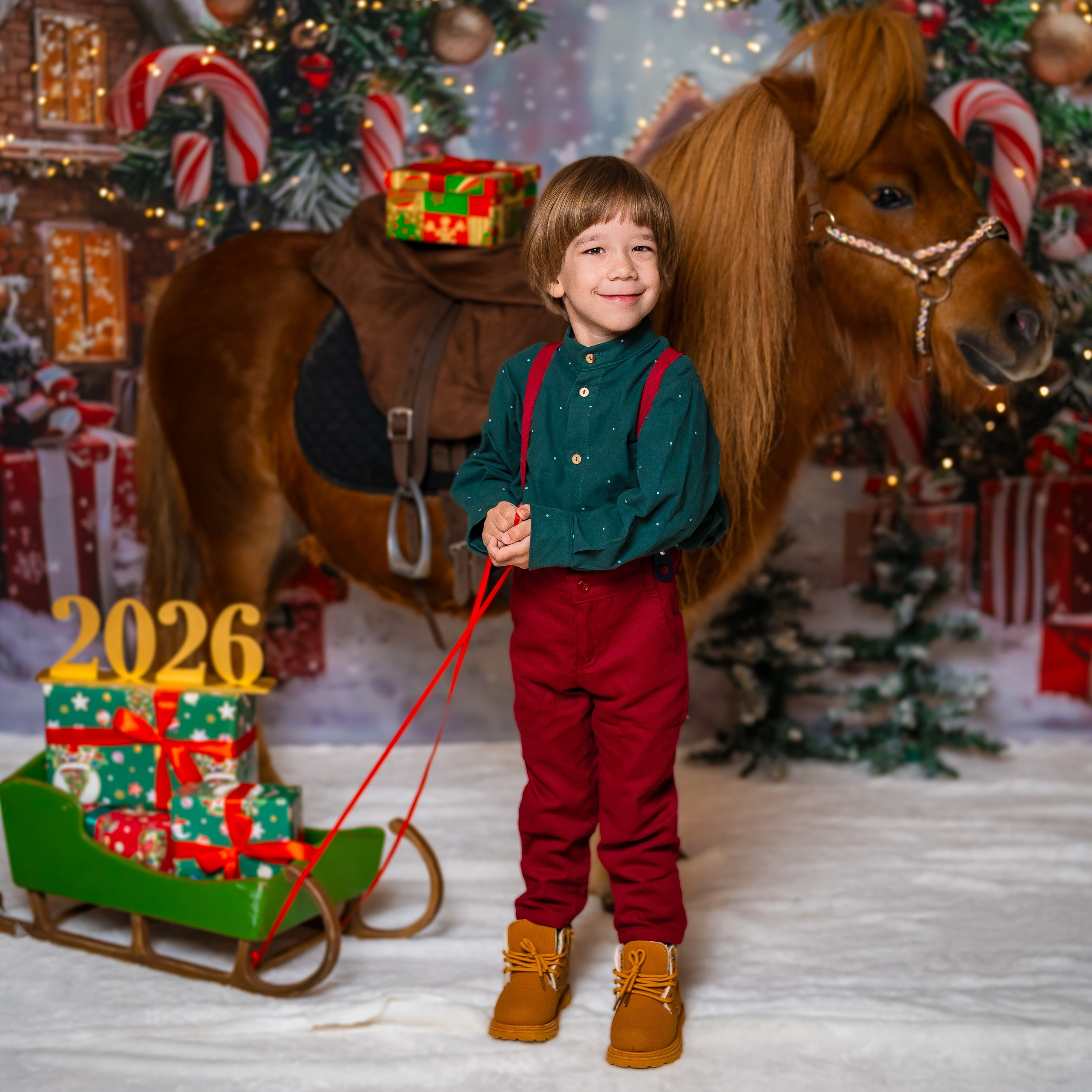 Год лошади. Детский и семейный фотограф в Краснодаре Анастасия Blumberry