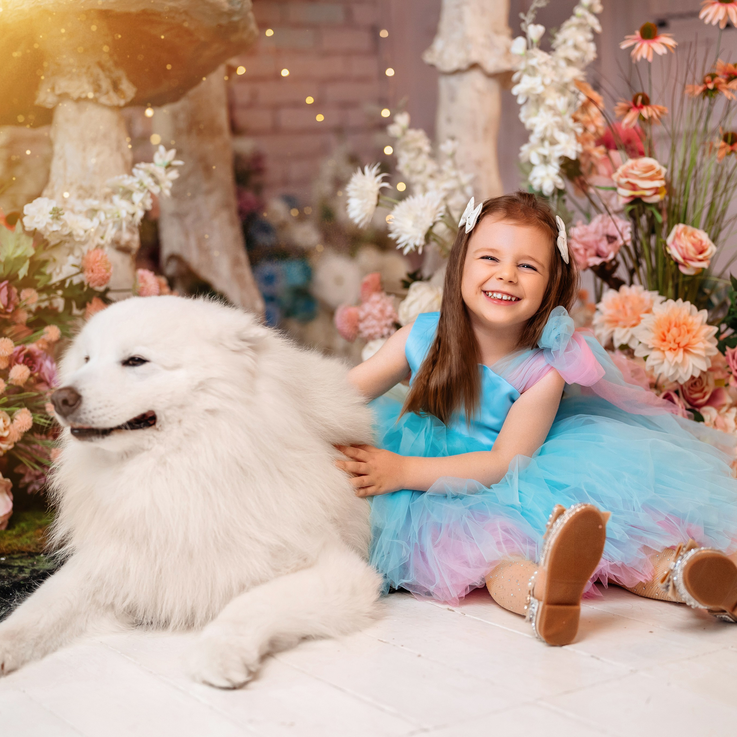 Бабочки с самоедом. Детский и семейный фотограф в Краснодаре Анастасия Blumberry