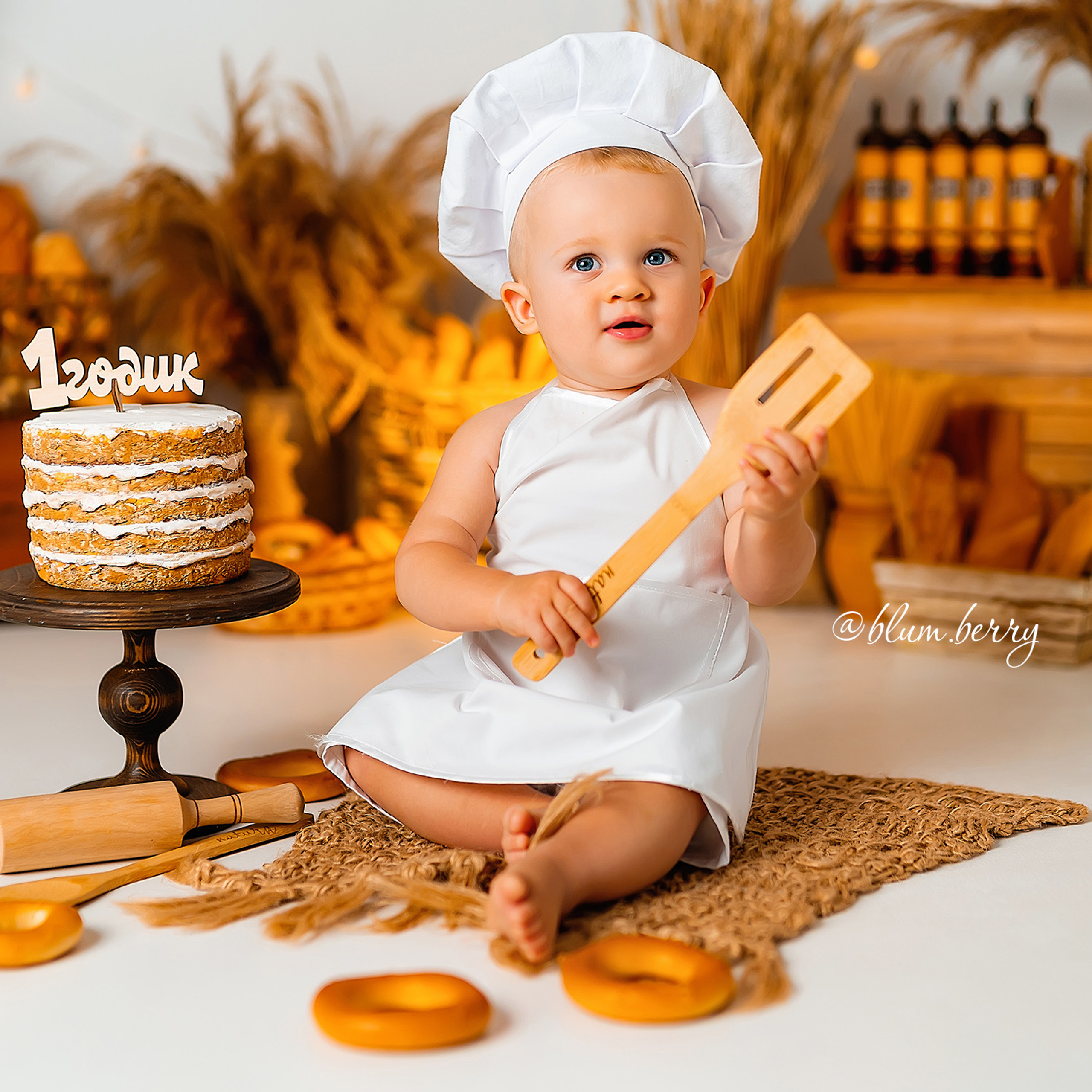 Фотосессия на годик в Краснодаре. Детский и семейный фотограф в Краснодаре Анастасия Blumberry