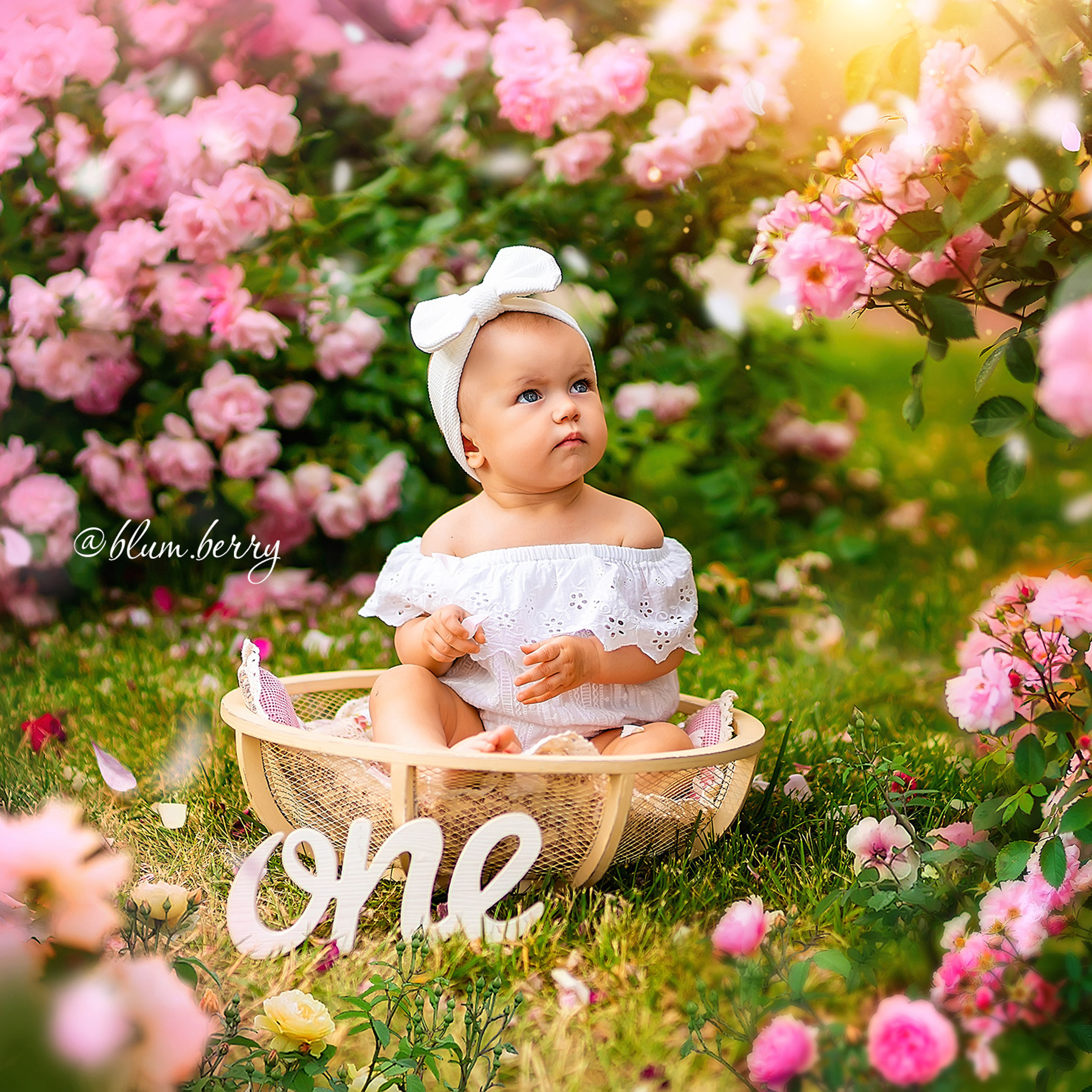 Розовый сад. Детский и семейный фотограф в Краснодаре Анастасия Blumberry