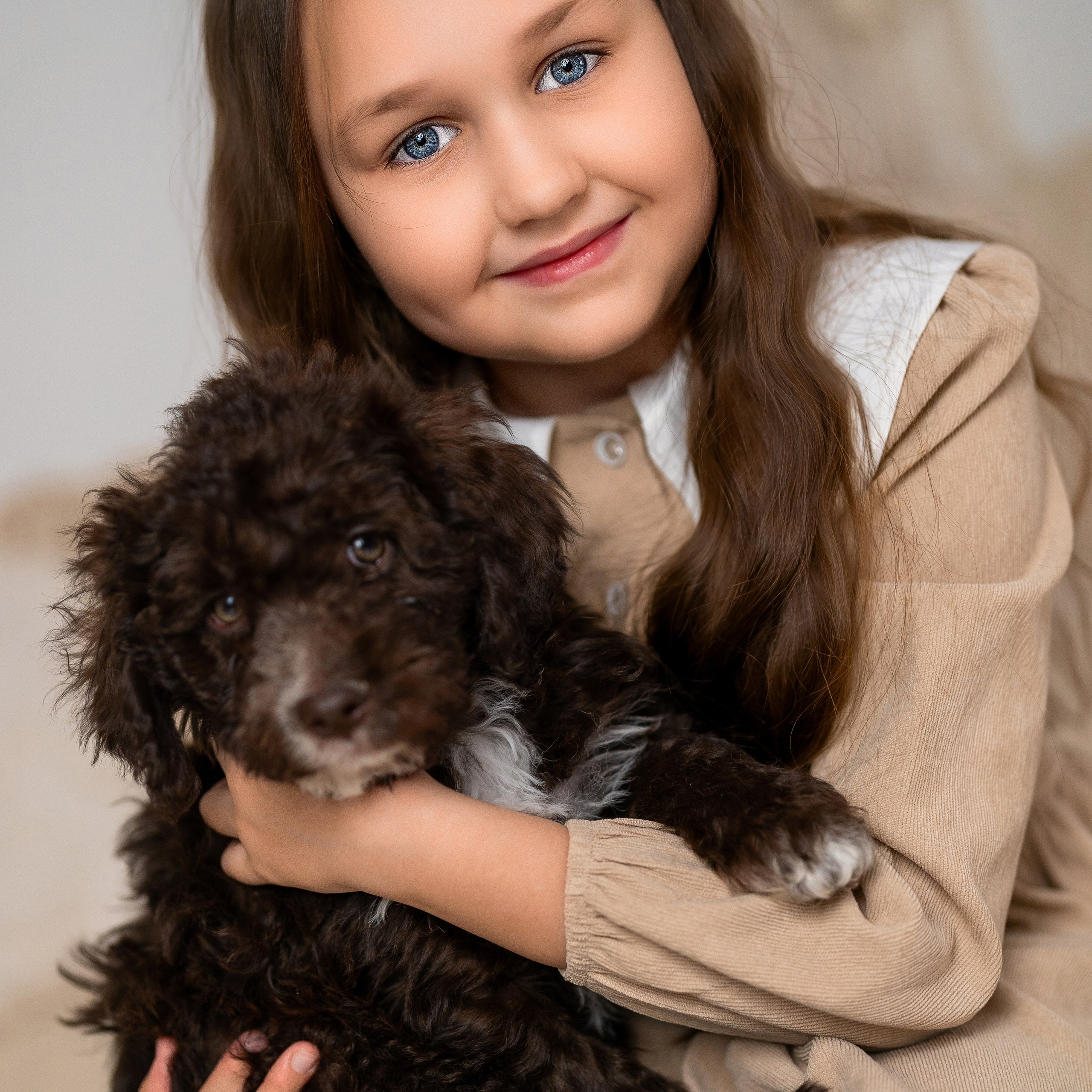 Щенки лаготто. Детский и семейный фотограф в Краснодаре Анастасия Blumberry