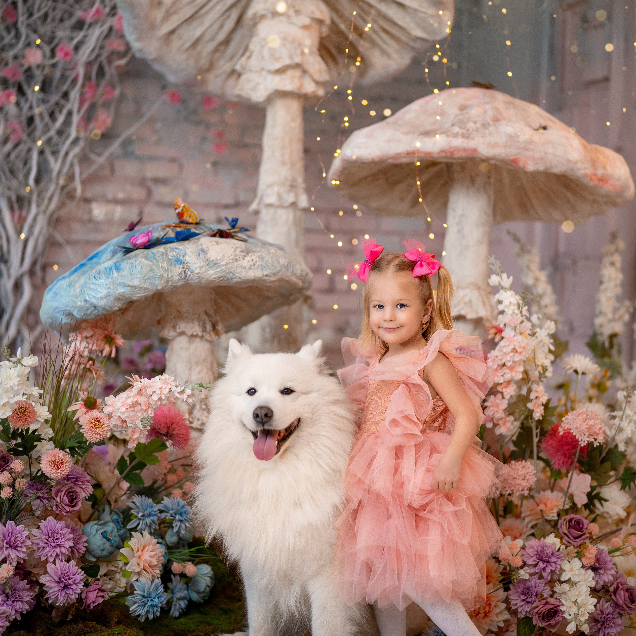 Бабочки с самоедом. Детский и семейный фотограф в Краснодаре Анастасия Blumberry