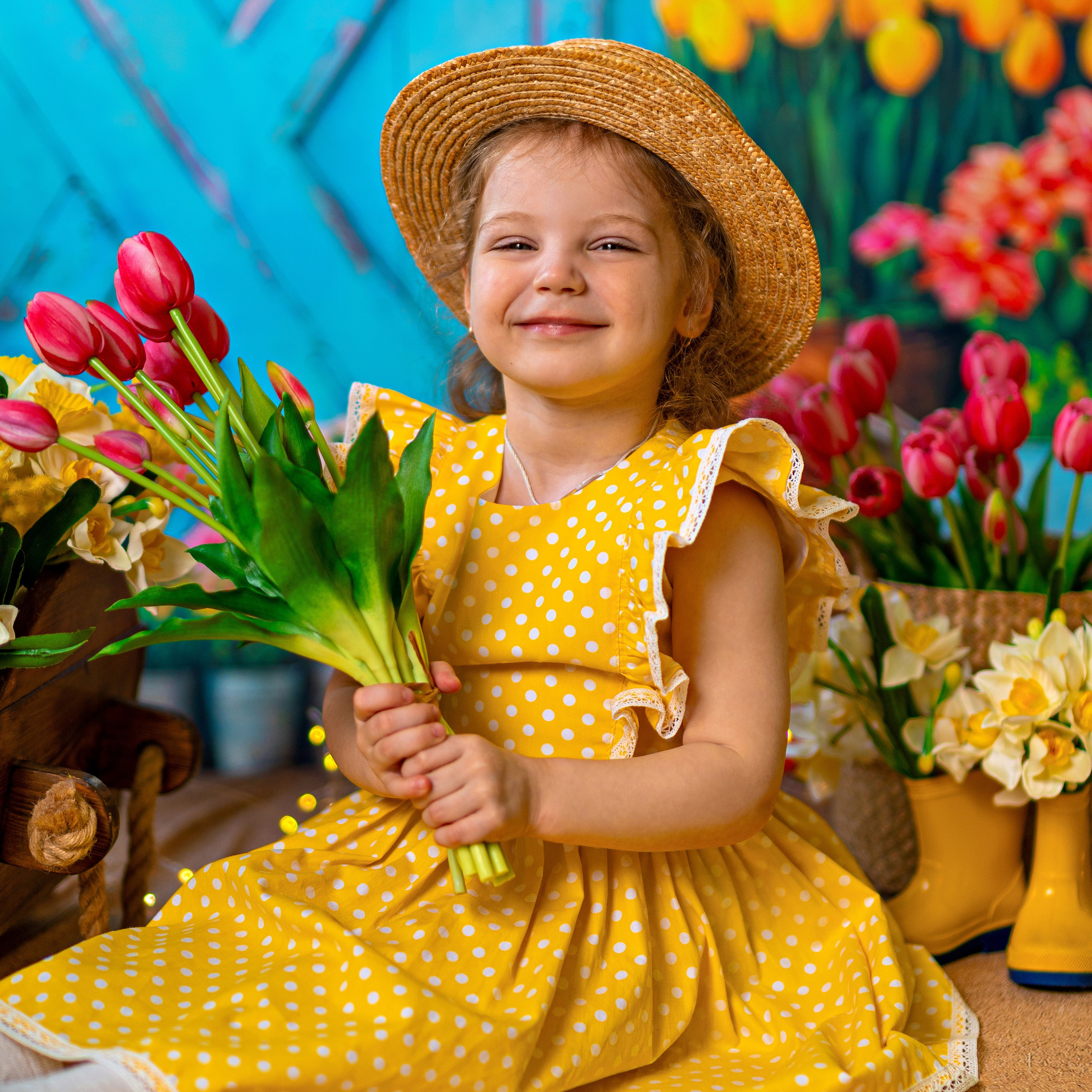 Фотосессия на 8 марта. Детский и семейный фотограф в Краснодаре Анастасия Blumberry