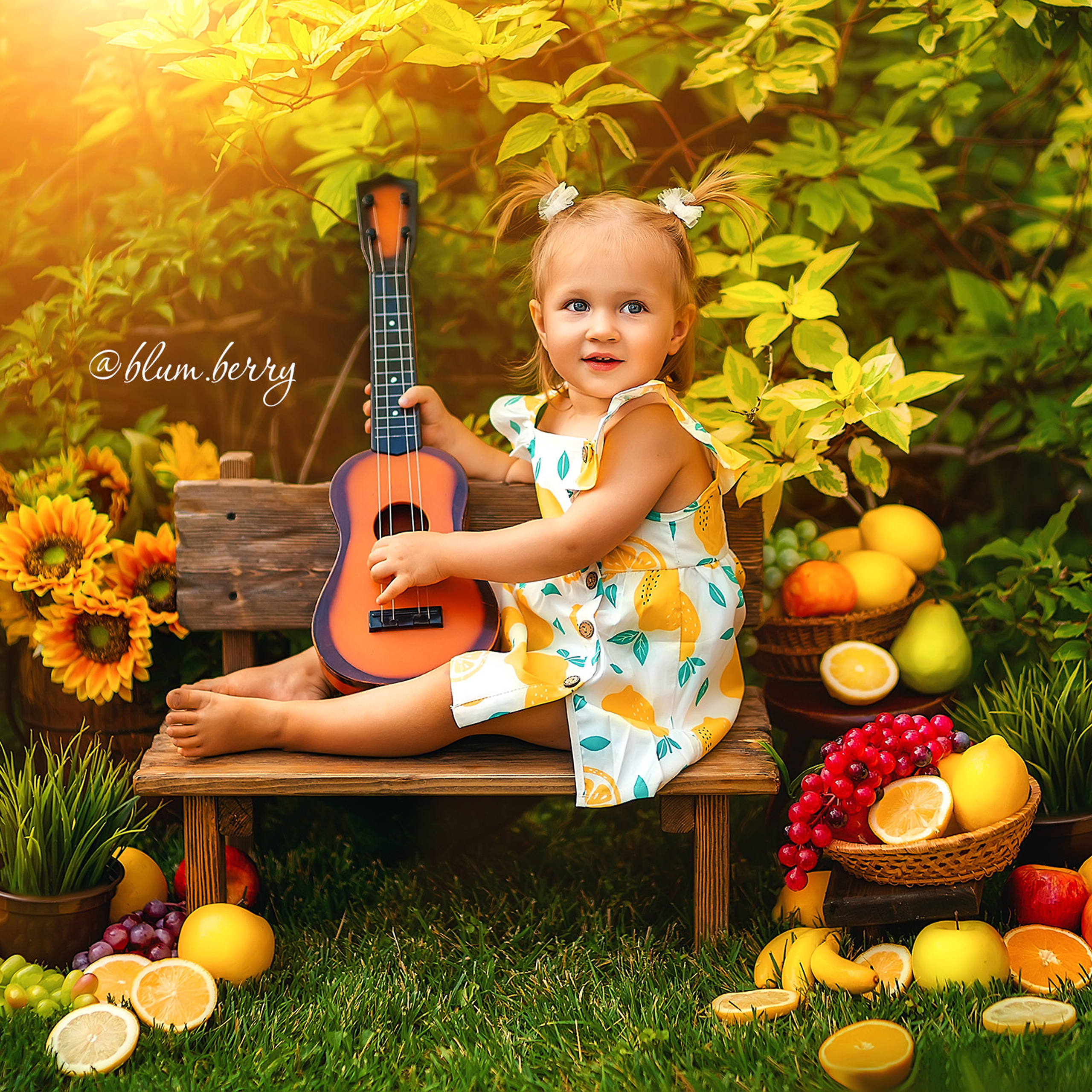 Фруктовые купашки. Детский и семейный фотограф в Краснодаре Анастасия Blumberry