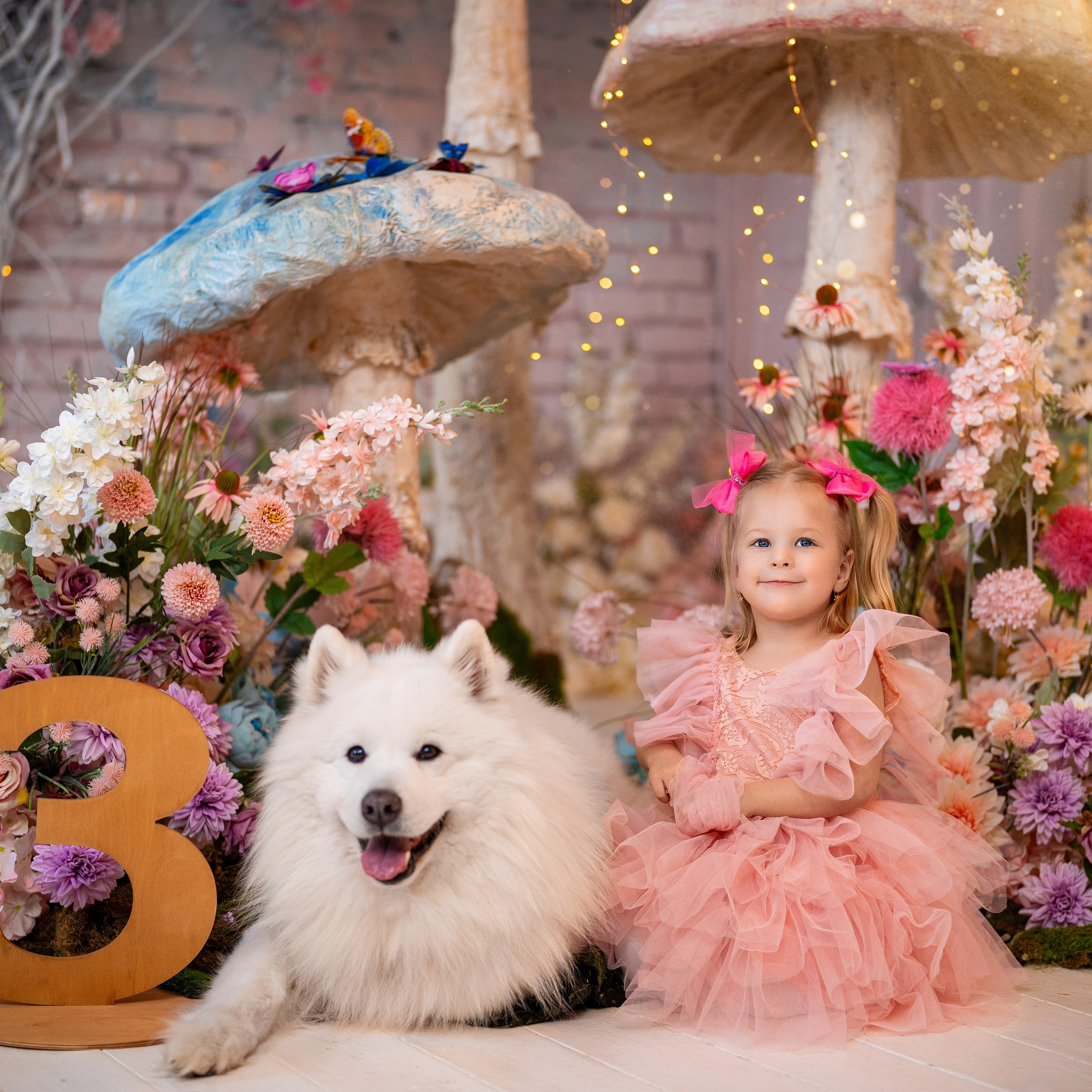 Бабочки с самоедом. Детский и семейный фотограф в Краснодаре Анастасия Blumberry