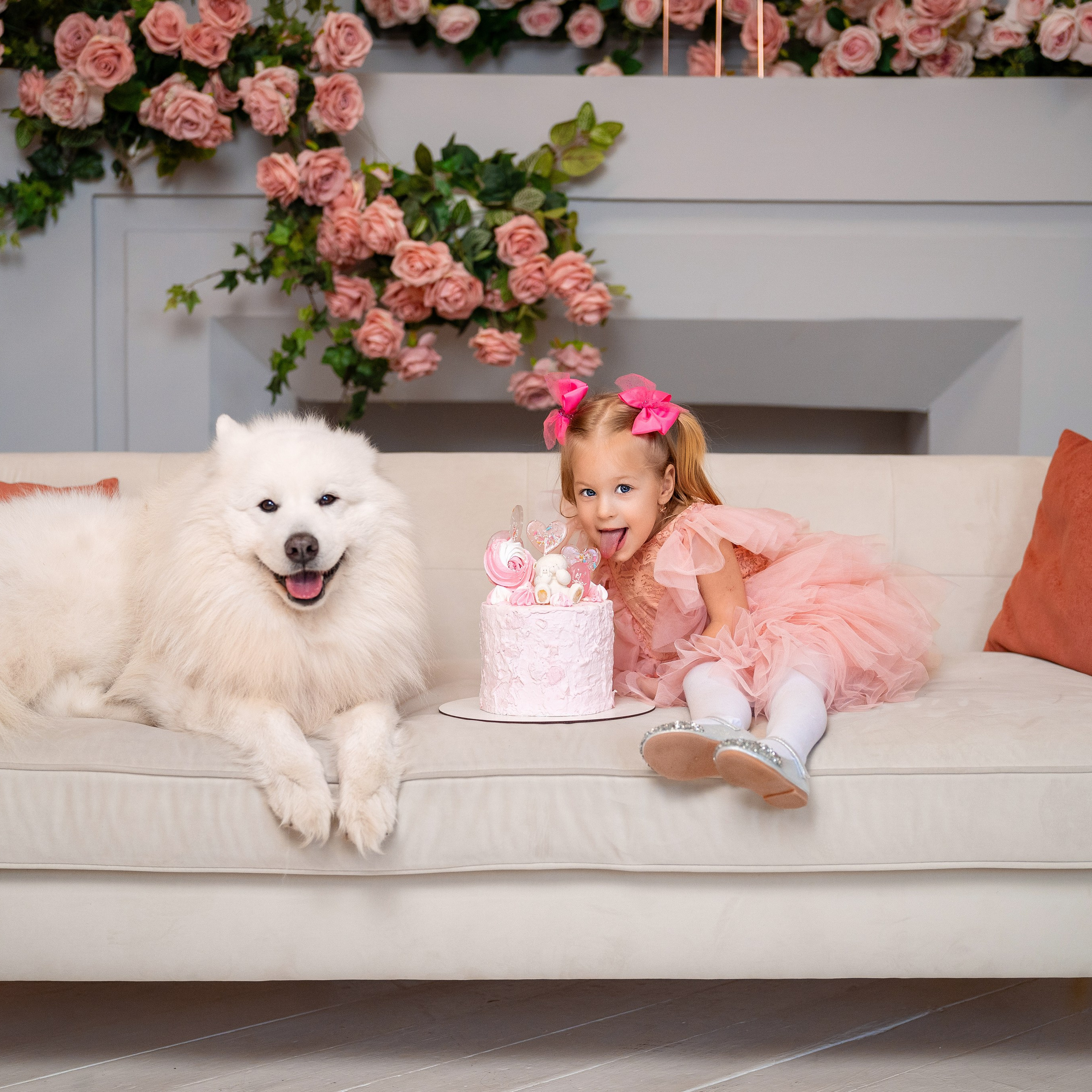 Бабочки с самоедом. Детский и семейный фотограф в Краснодаре Анастасия Blumberry