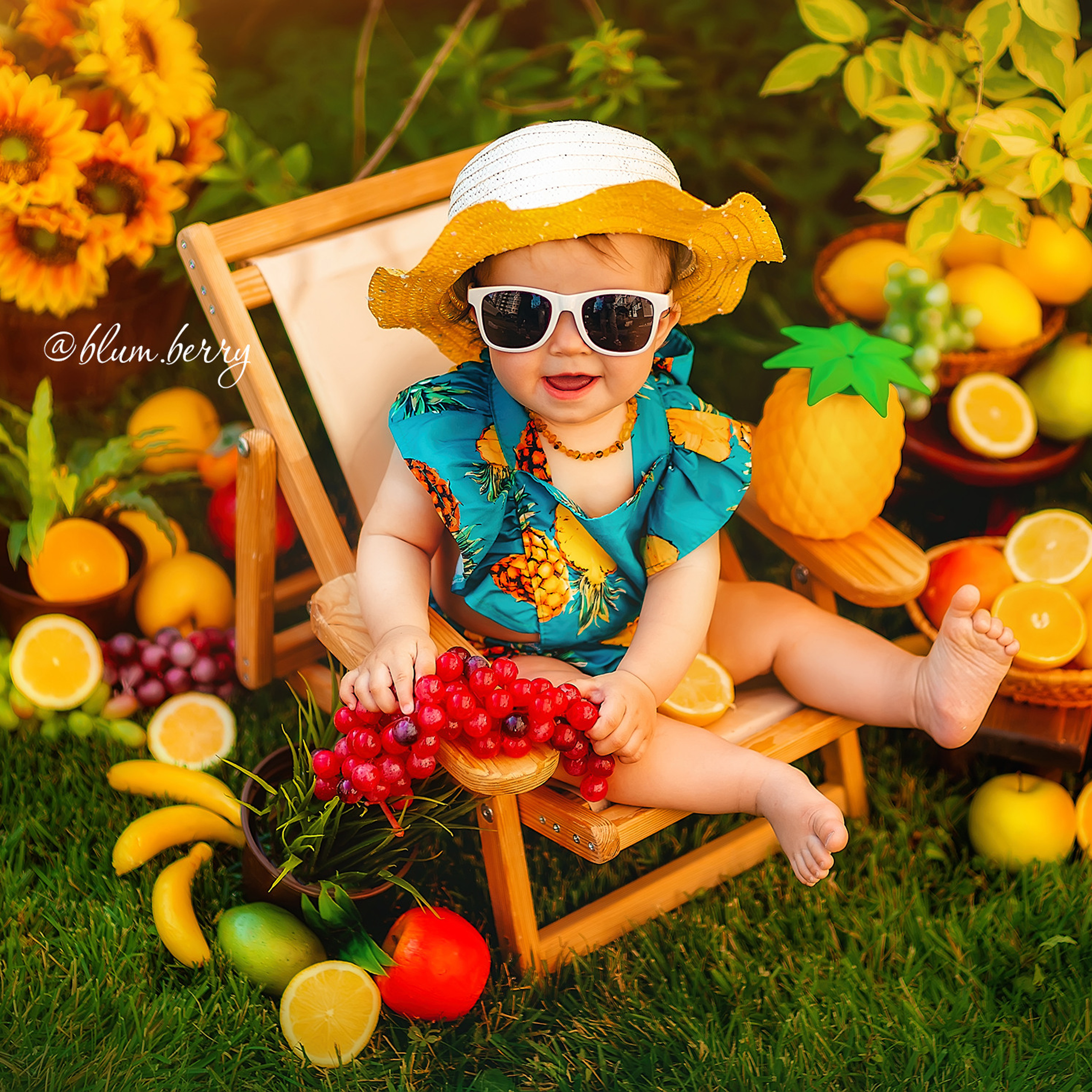 Фруктовые купашки. Детский и семейный фотограф в Краснодаре Анастасия Blumberry