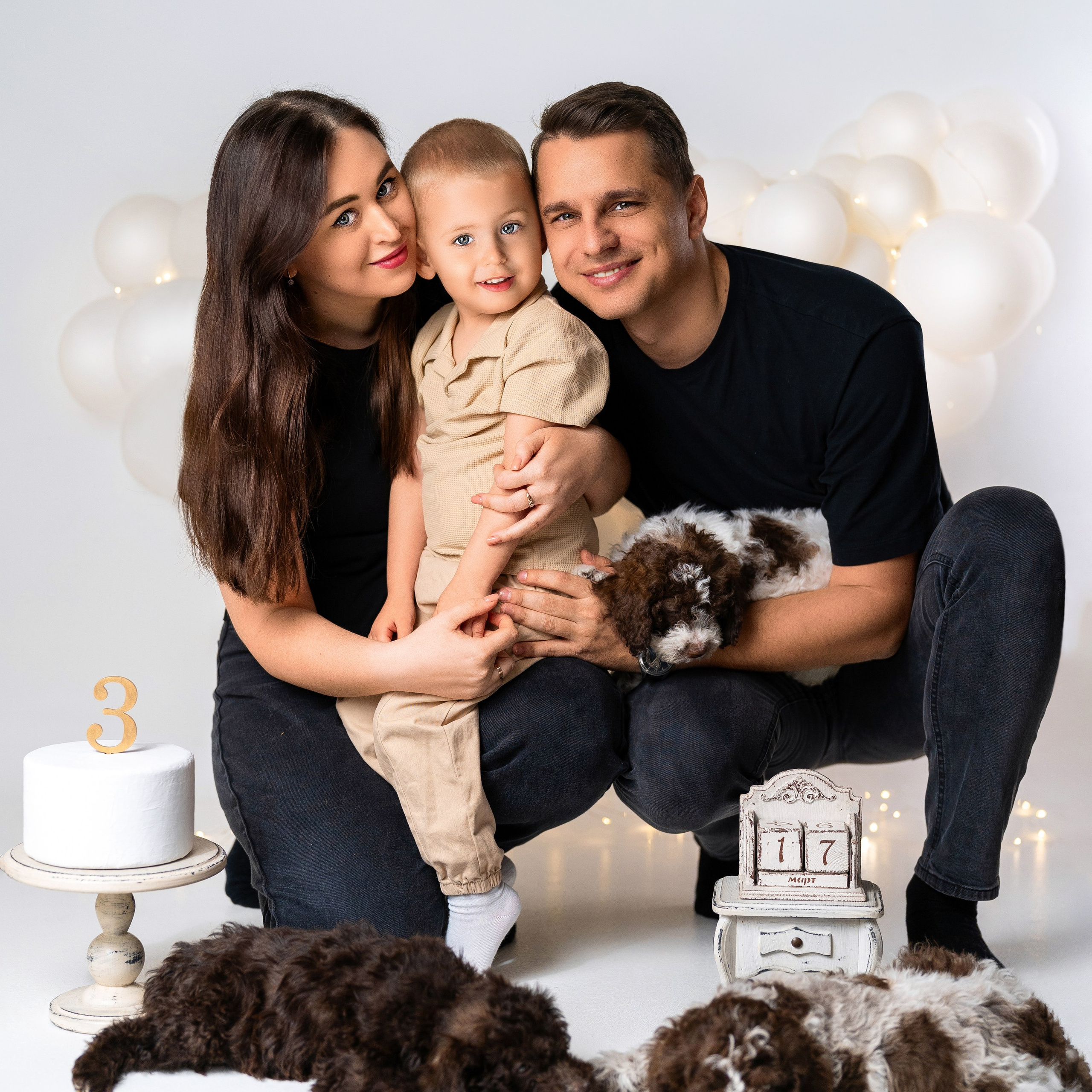 Щенки лаготто. Детский и семейный фотограф в Краснодаре Анастасия Blumberry