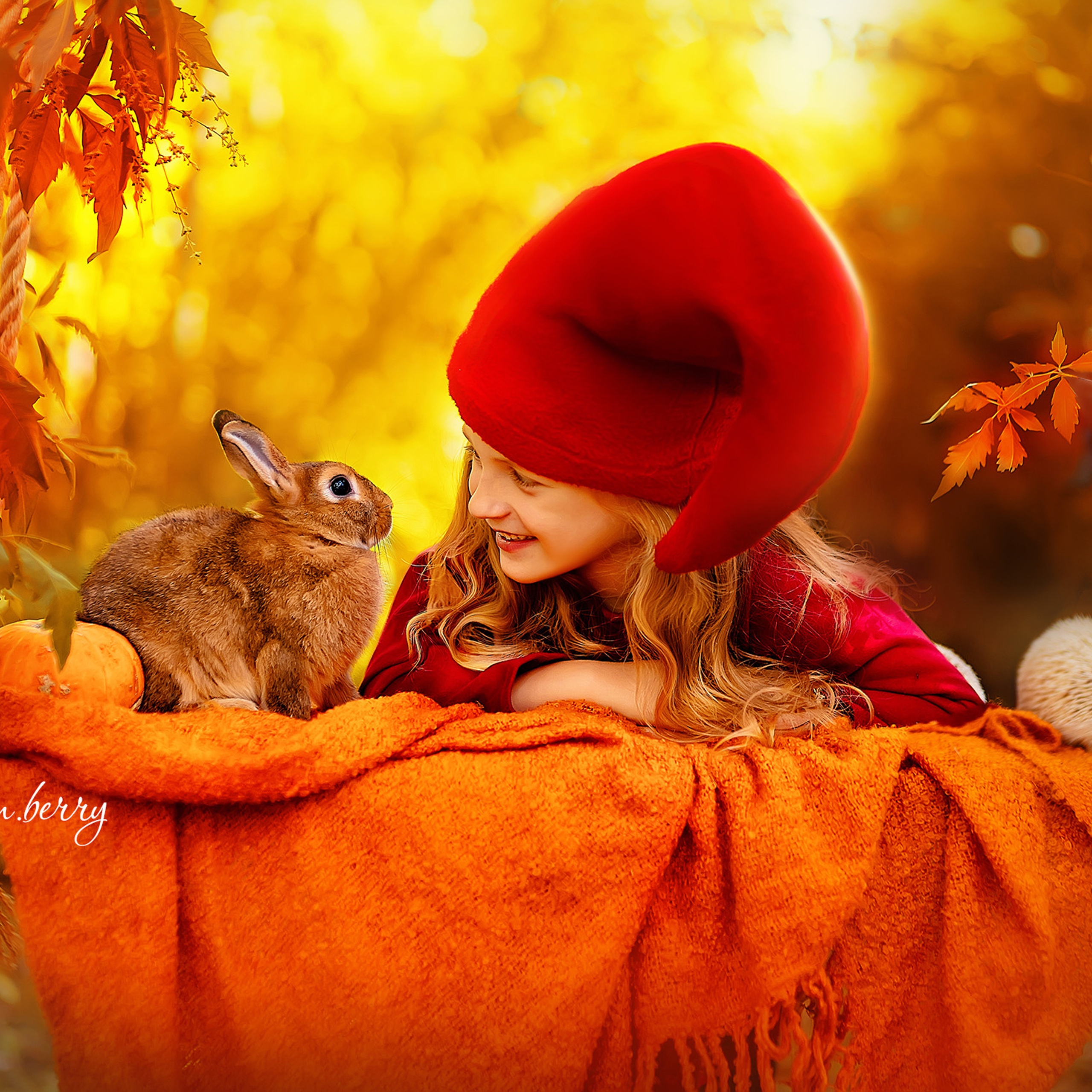 Гномы с ёжиками и кроликами. Детский и семейный фотограф в Краснодаре Анастасия Blumberry