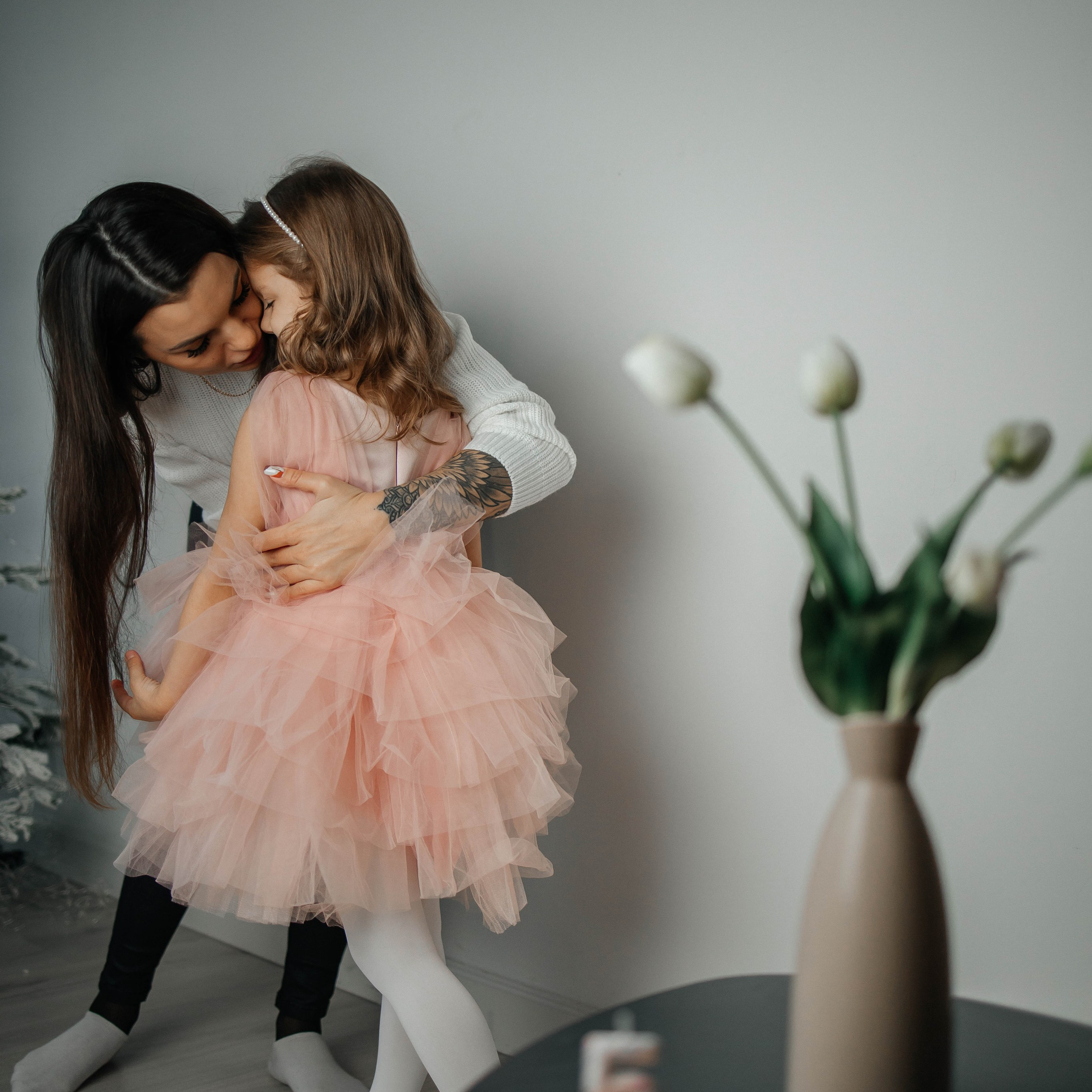 Лена с дочкой Кристиной