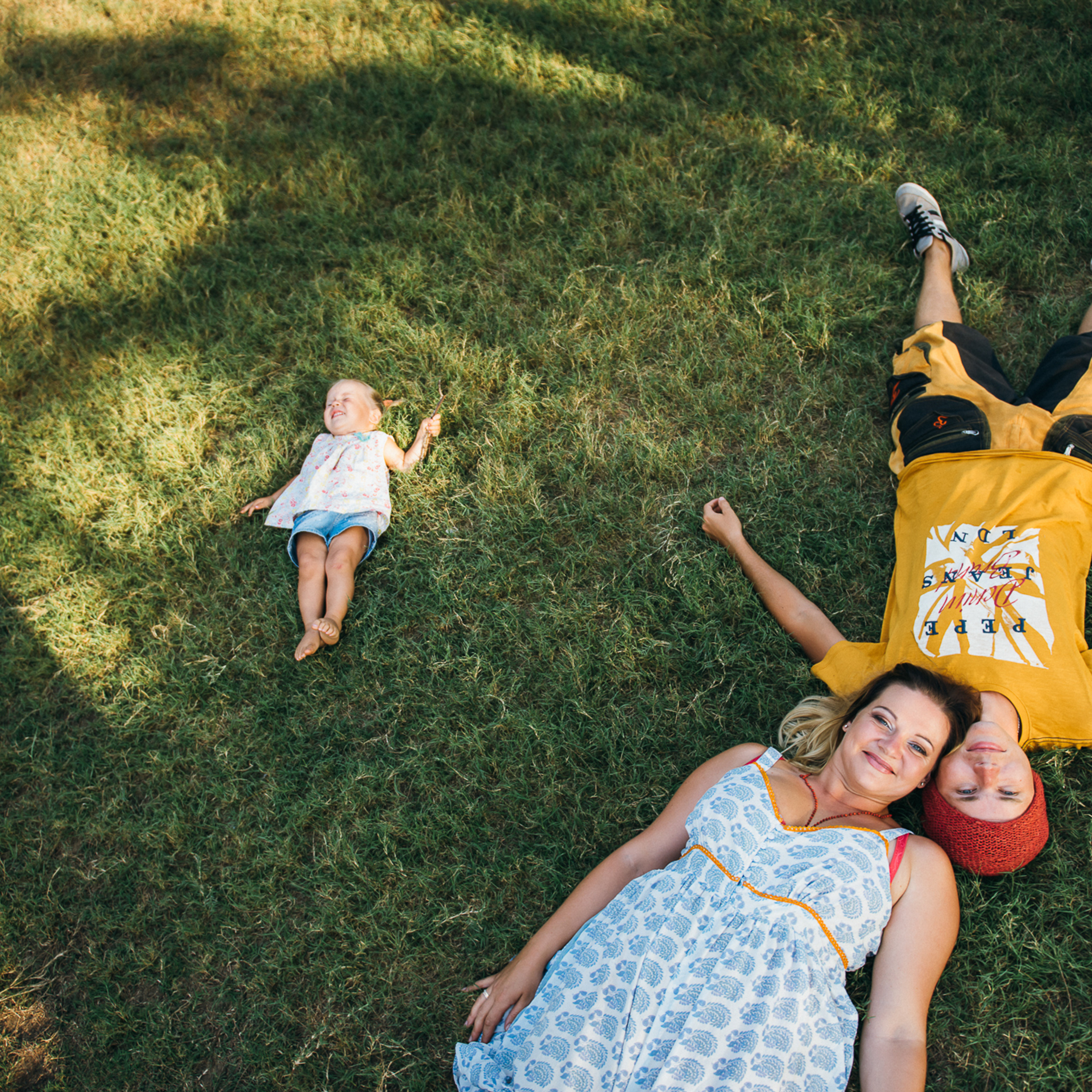 Оля, Саша и Арина в ГОА