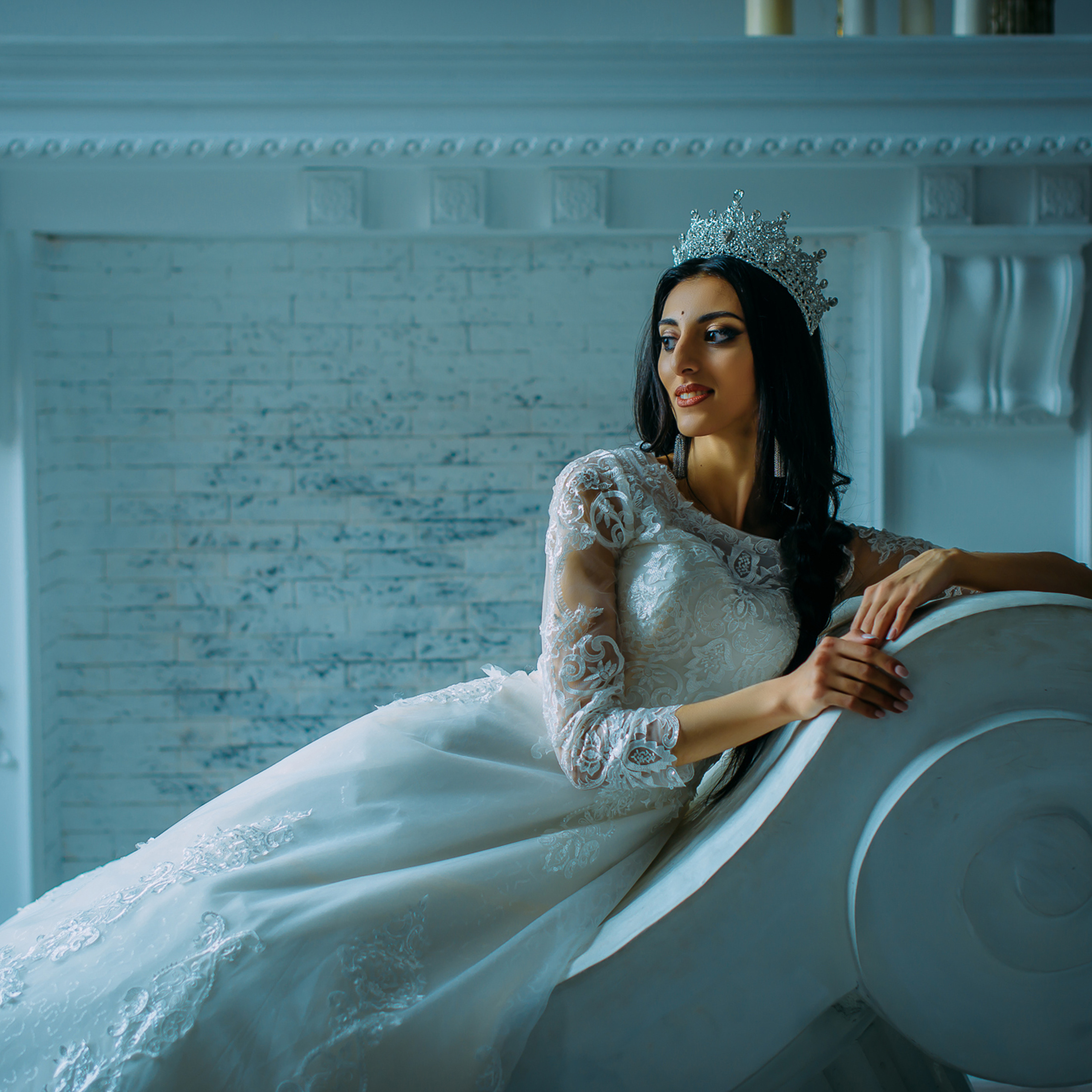 Наринэ, съемка коллекции платьев для салона Afrodita