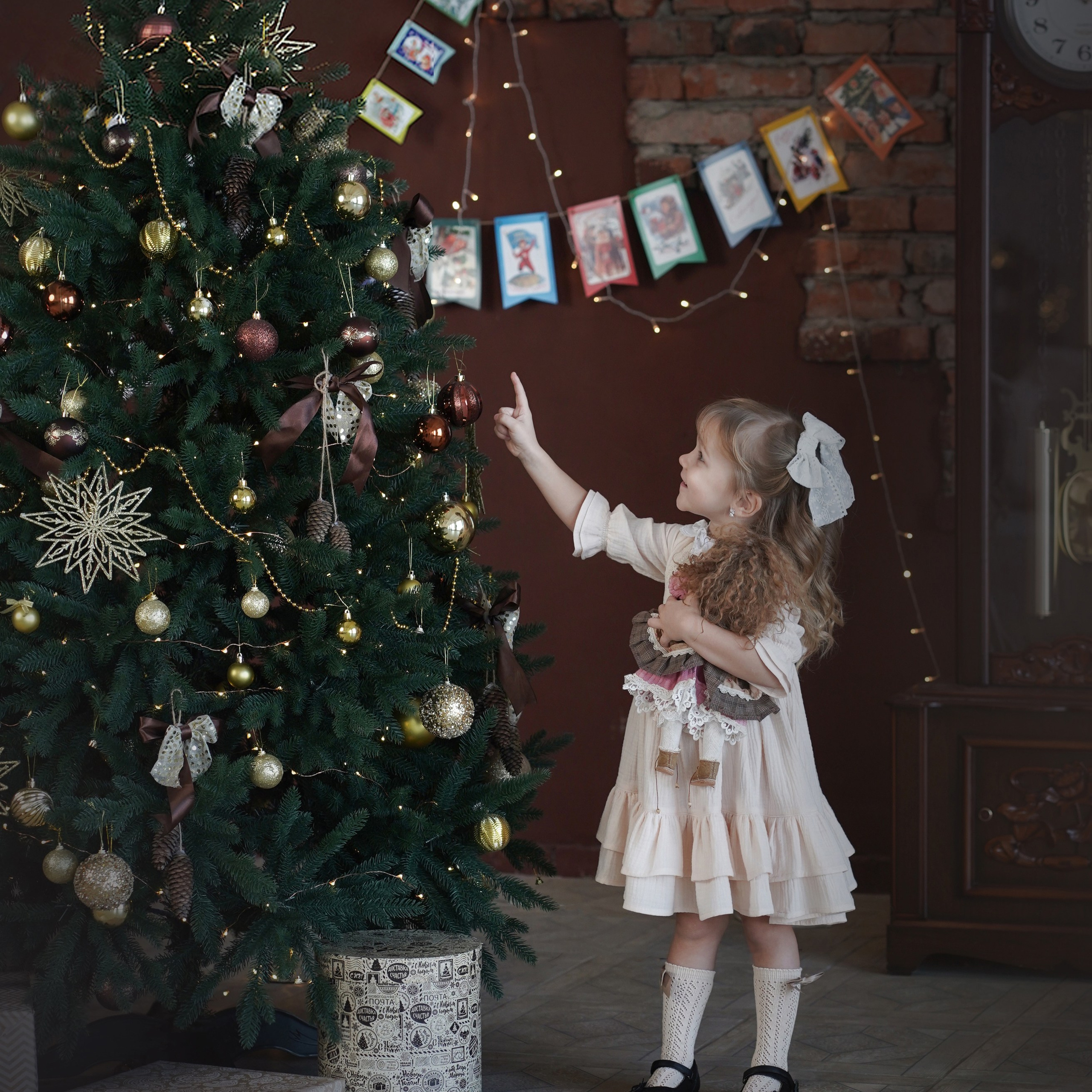 Новогодние истории. Семейный и детский фотограф в Кирове Вылегжанина Екатерина