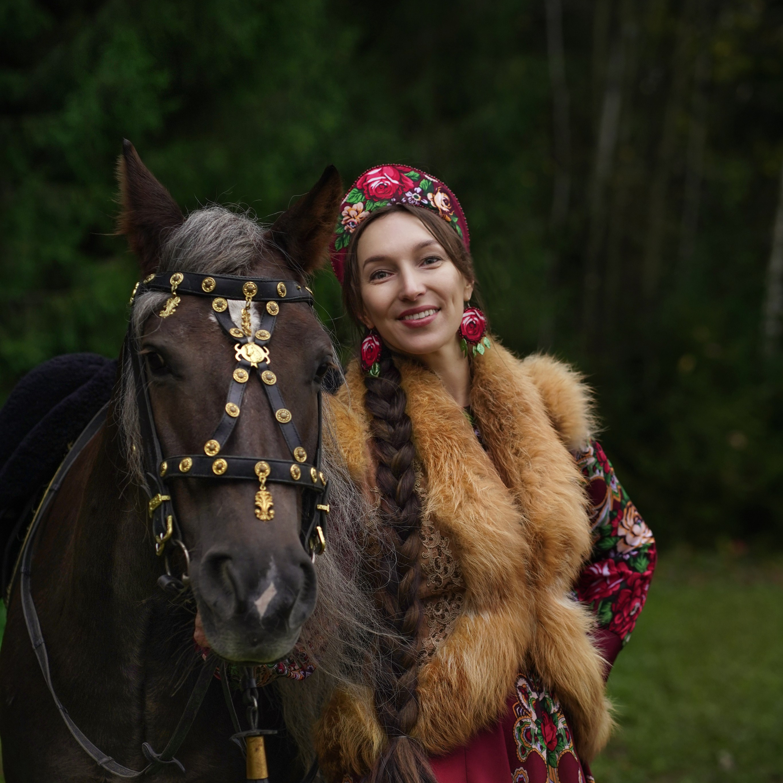 В русском стиле. Семейный и детский фотограф в Кирове Вылегжанина Екатерина