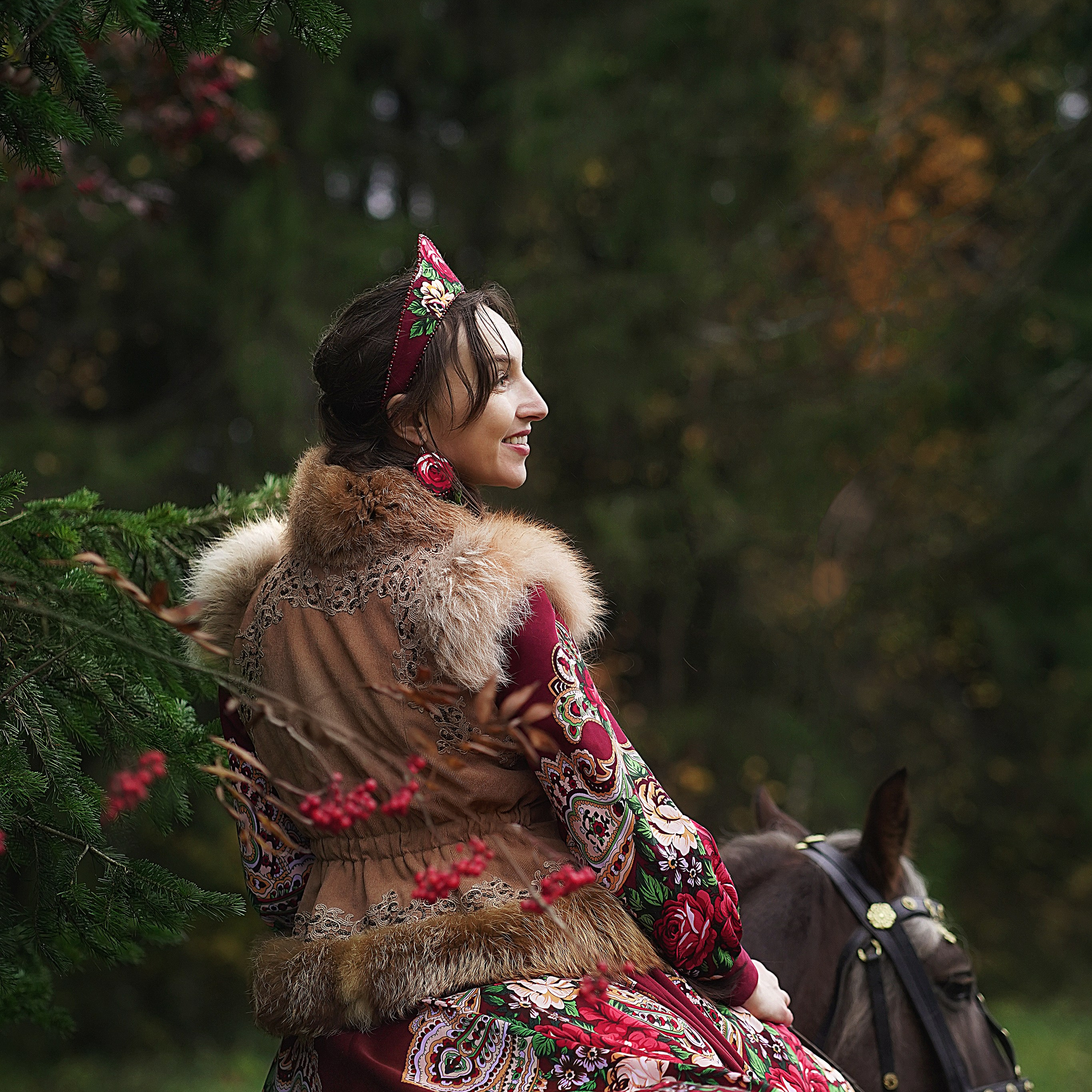 В русском стиле. Семейный и детский фотограф в Кирове Вылегжанина Екатерина