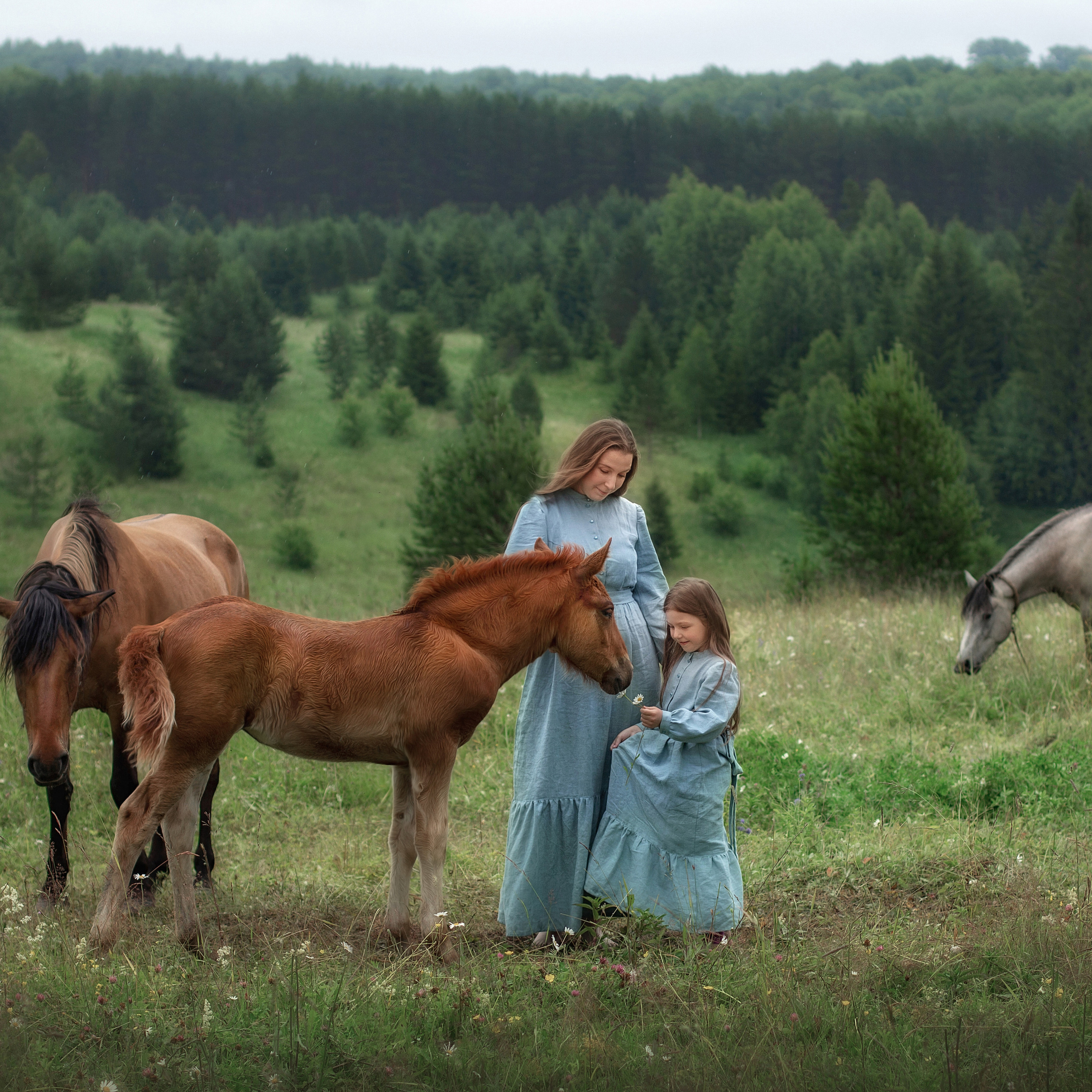 Съемки с животными. Семейный и детский фотограф в Кирове Вылегжанина Екатерина