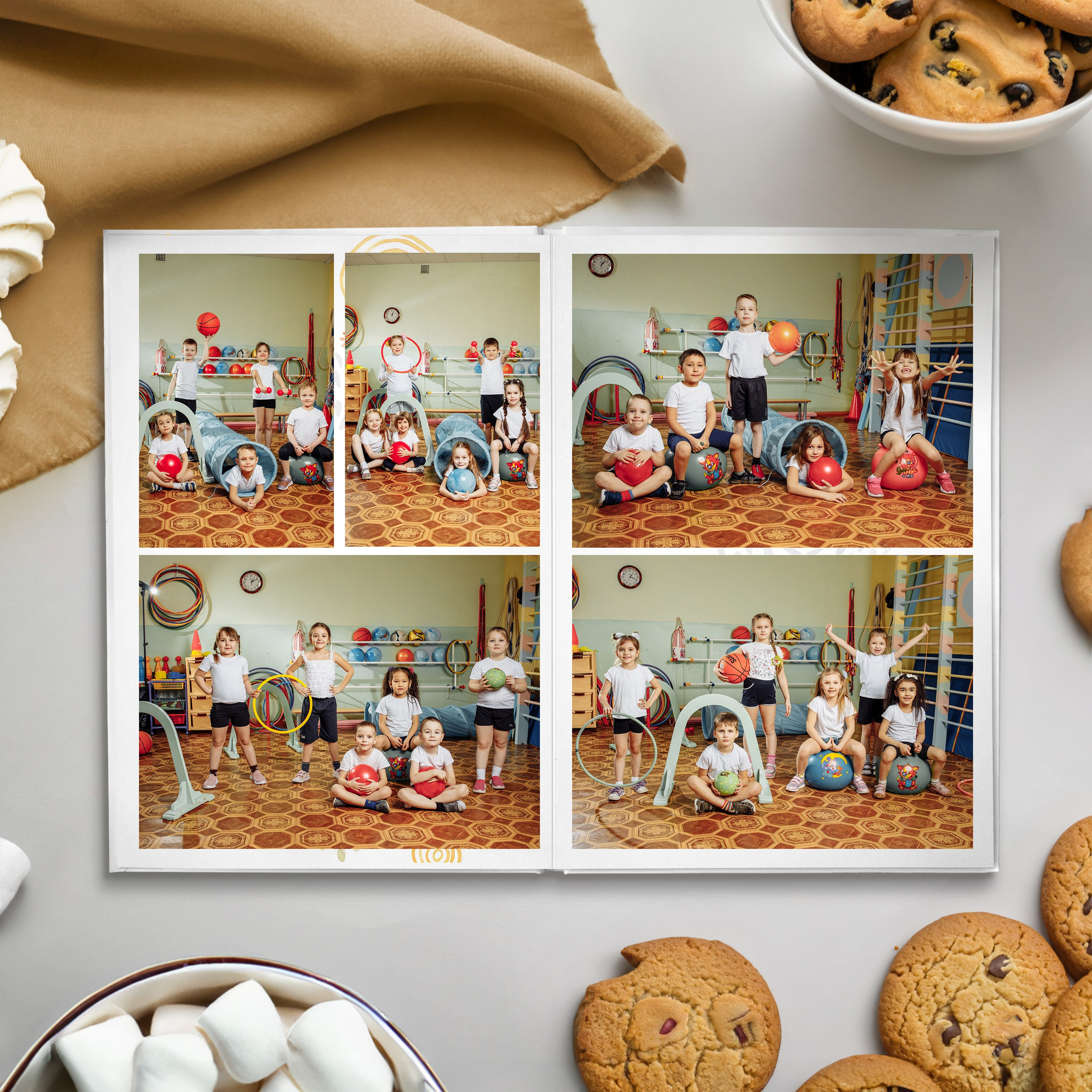 Выпускные альбомы для детского сада в Твери. Студия школьной фотографии в Твери. Выпускные альбомы в Твери