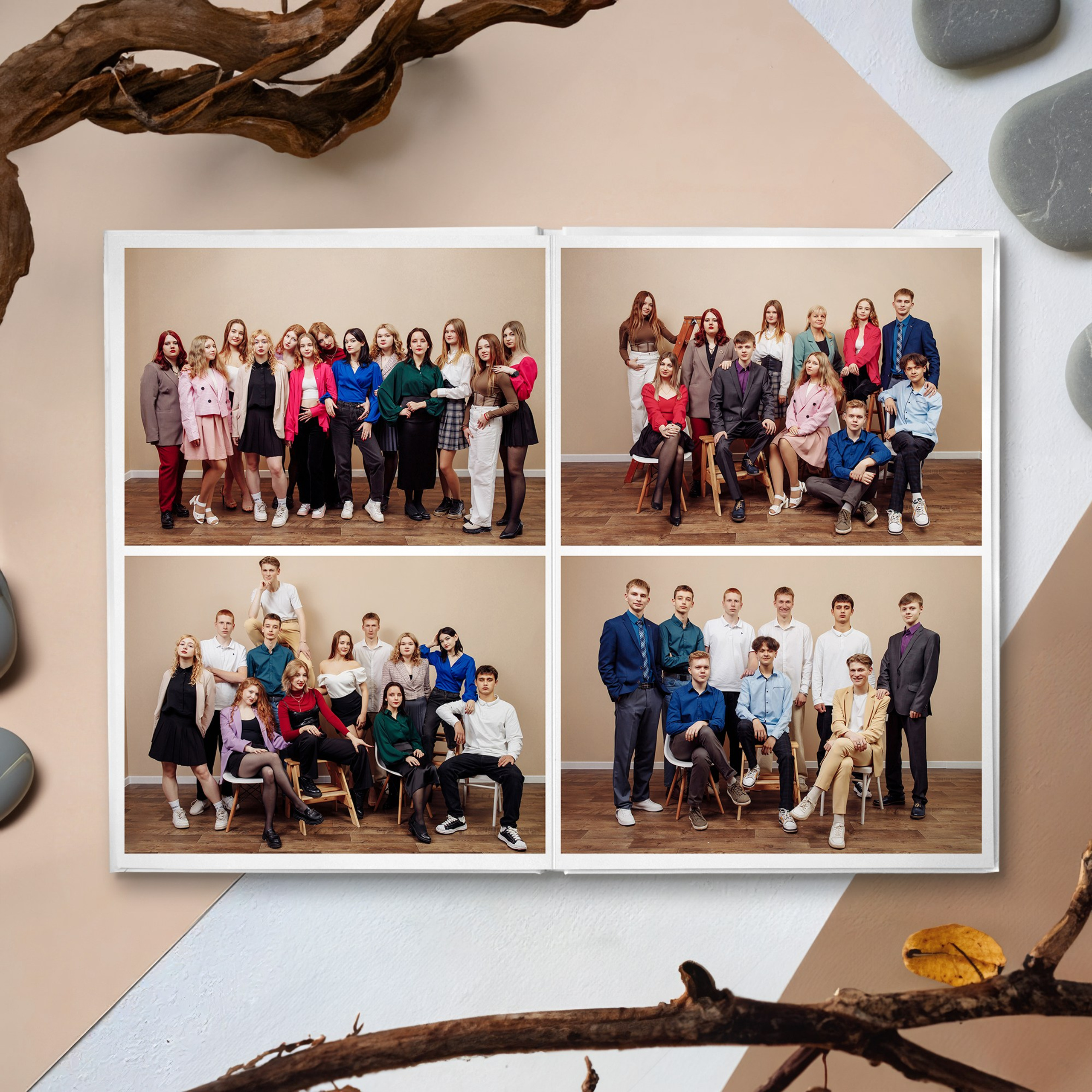 9 и 11 классы. Студия школьной фотографии в Твери. Выпускные альбомы в Твери