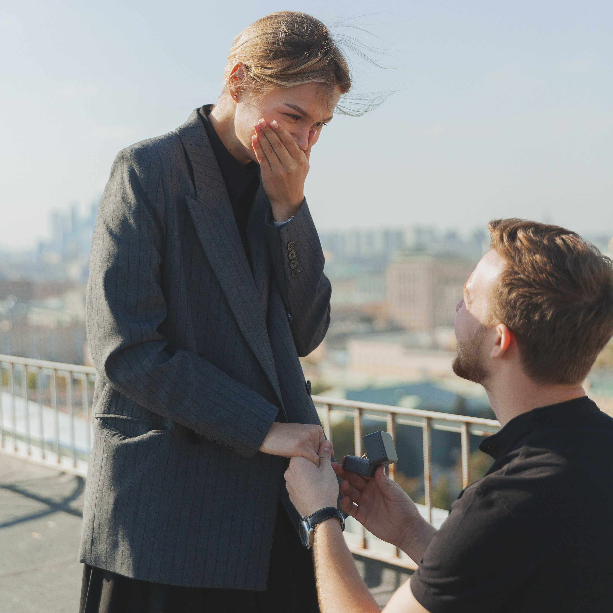 Предложение руки и сердца. Фотограф Москва Суркова Ангелина