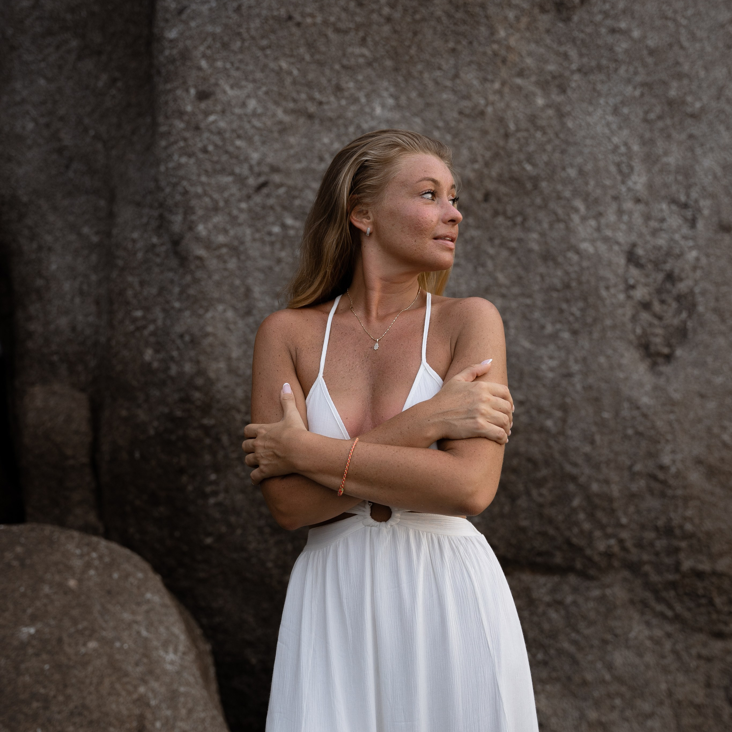 Съемка на камнях