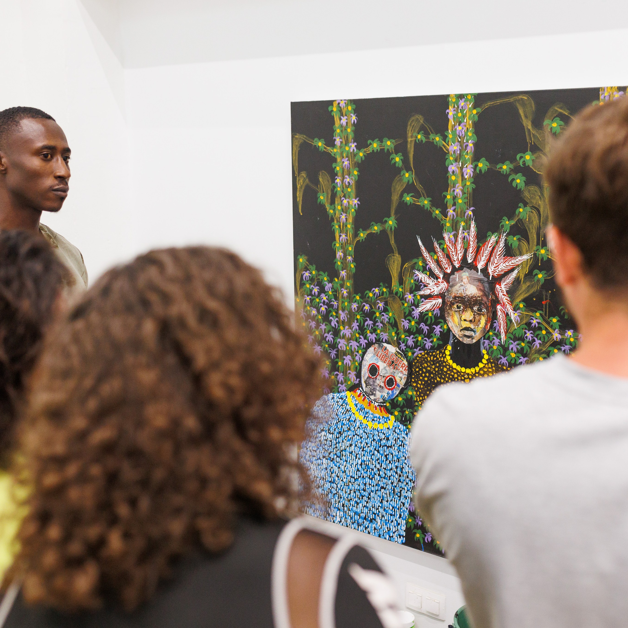 Творческая встреча Халифа Мане в КЦ «Волна»