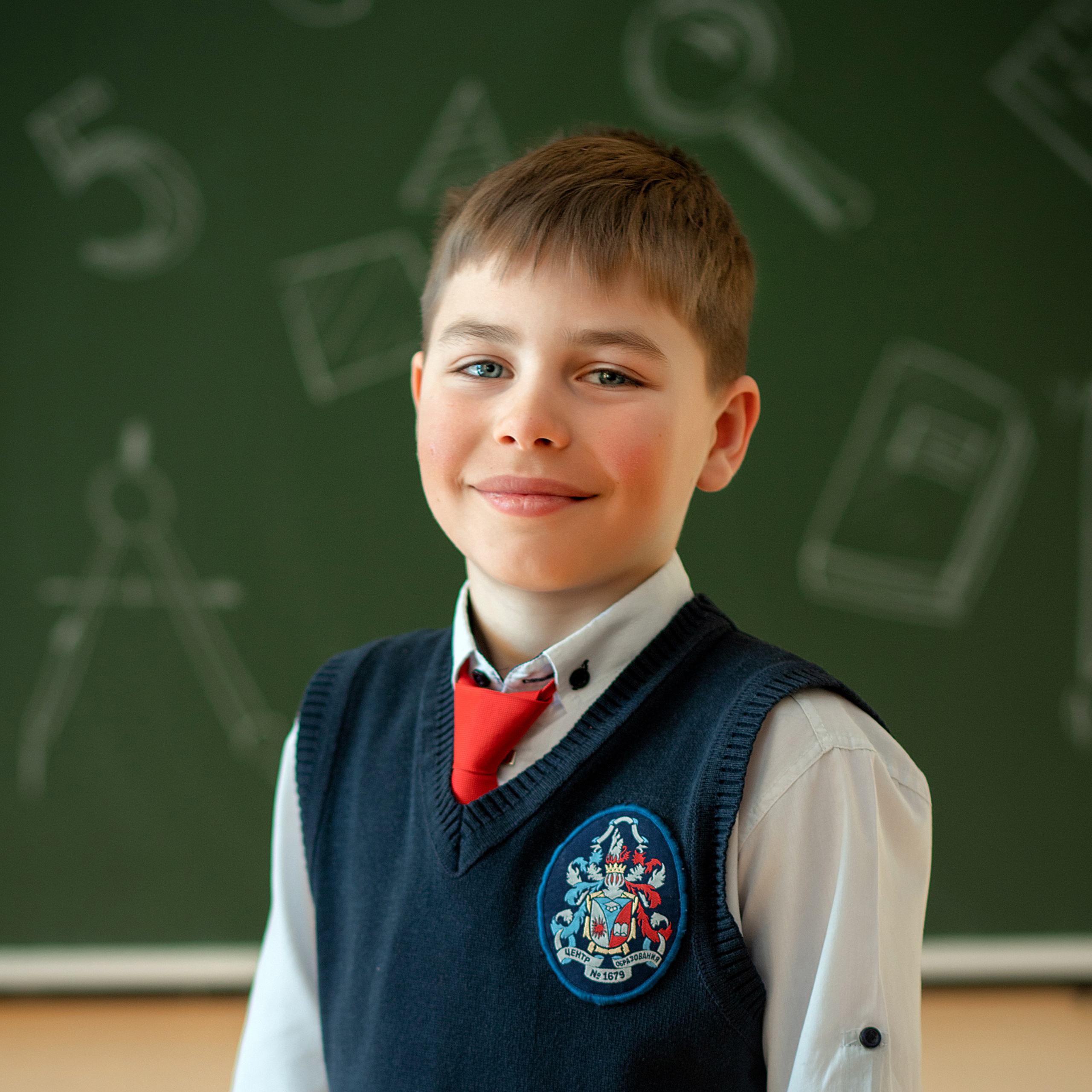 Фотосессия для выпускного альбома в школе