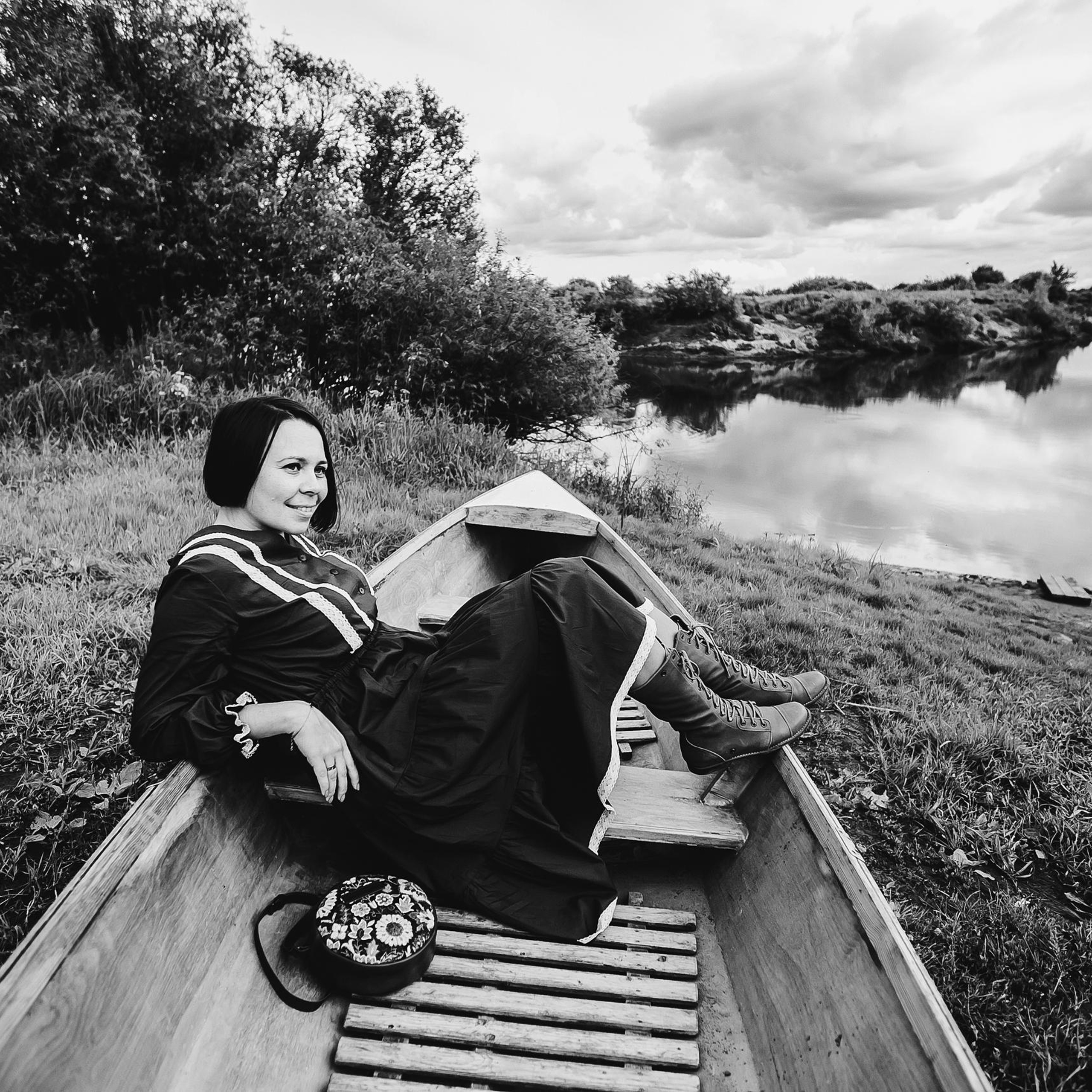 Катя. Прогулка в Гнезде.