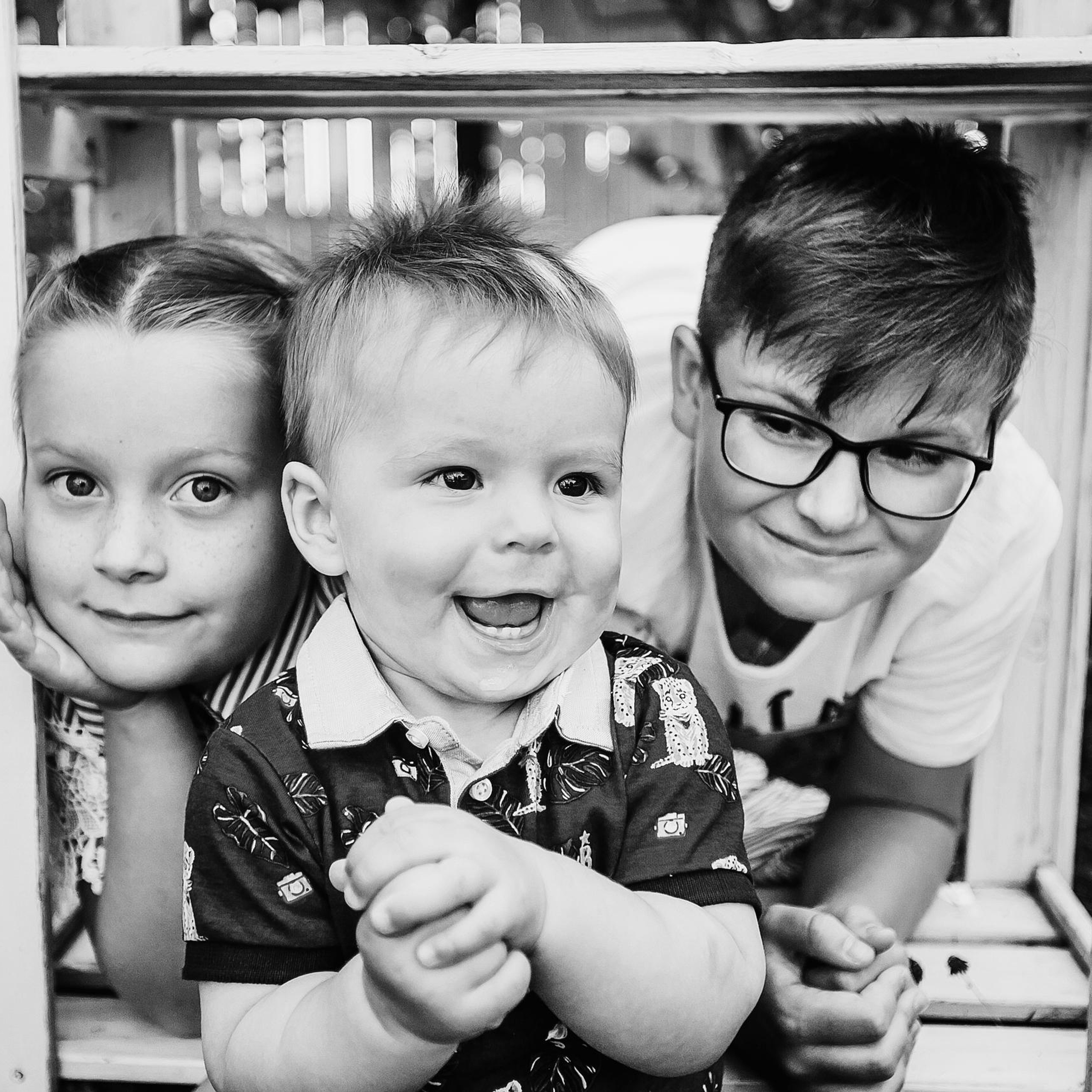 Давид и семья. 1 год.