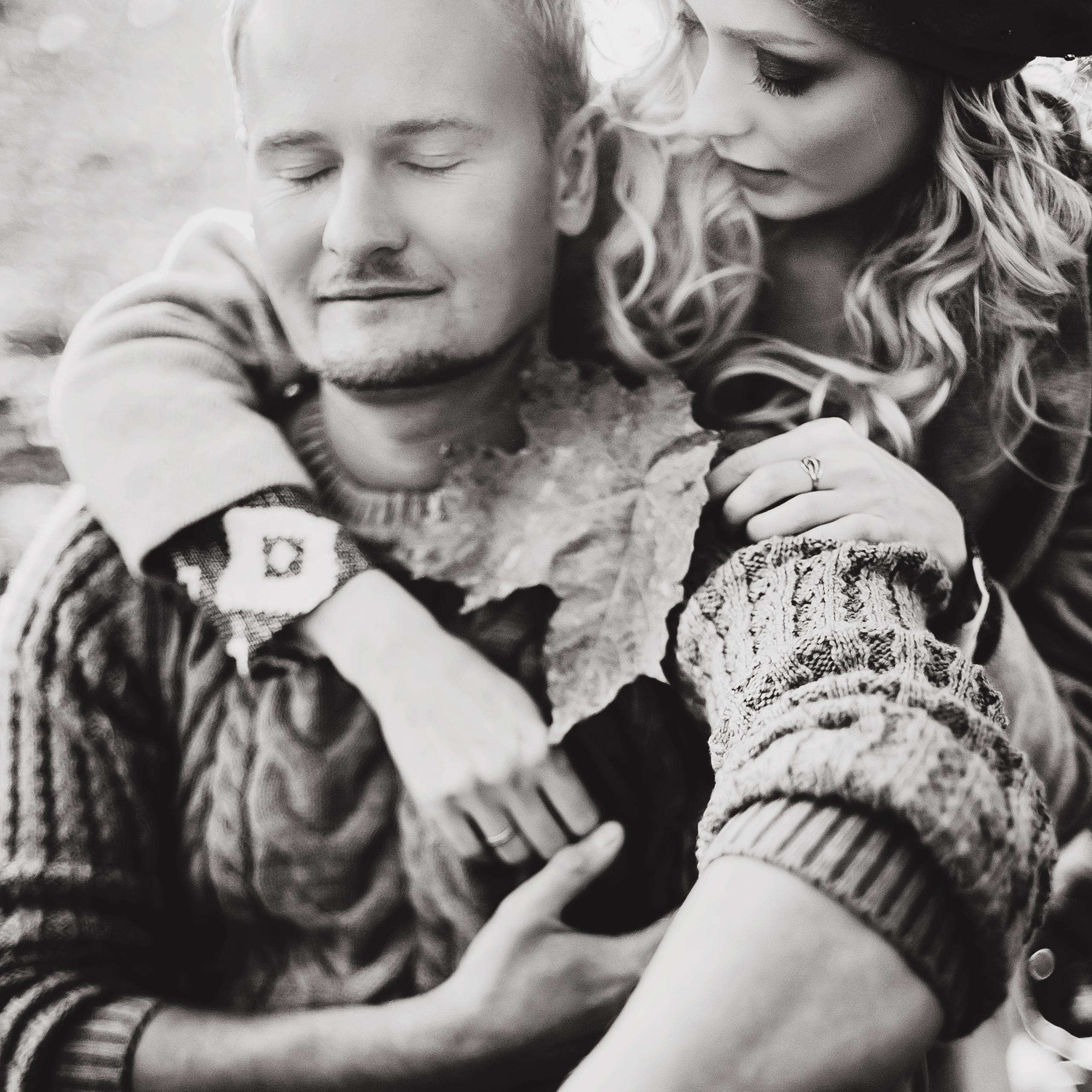 Сергей и Людочка. Осень.