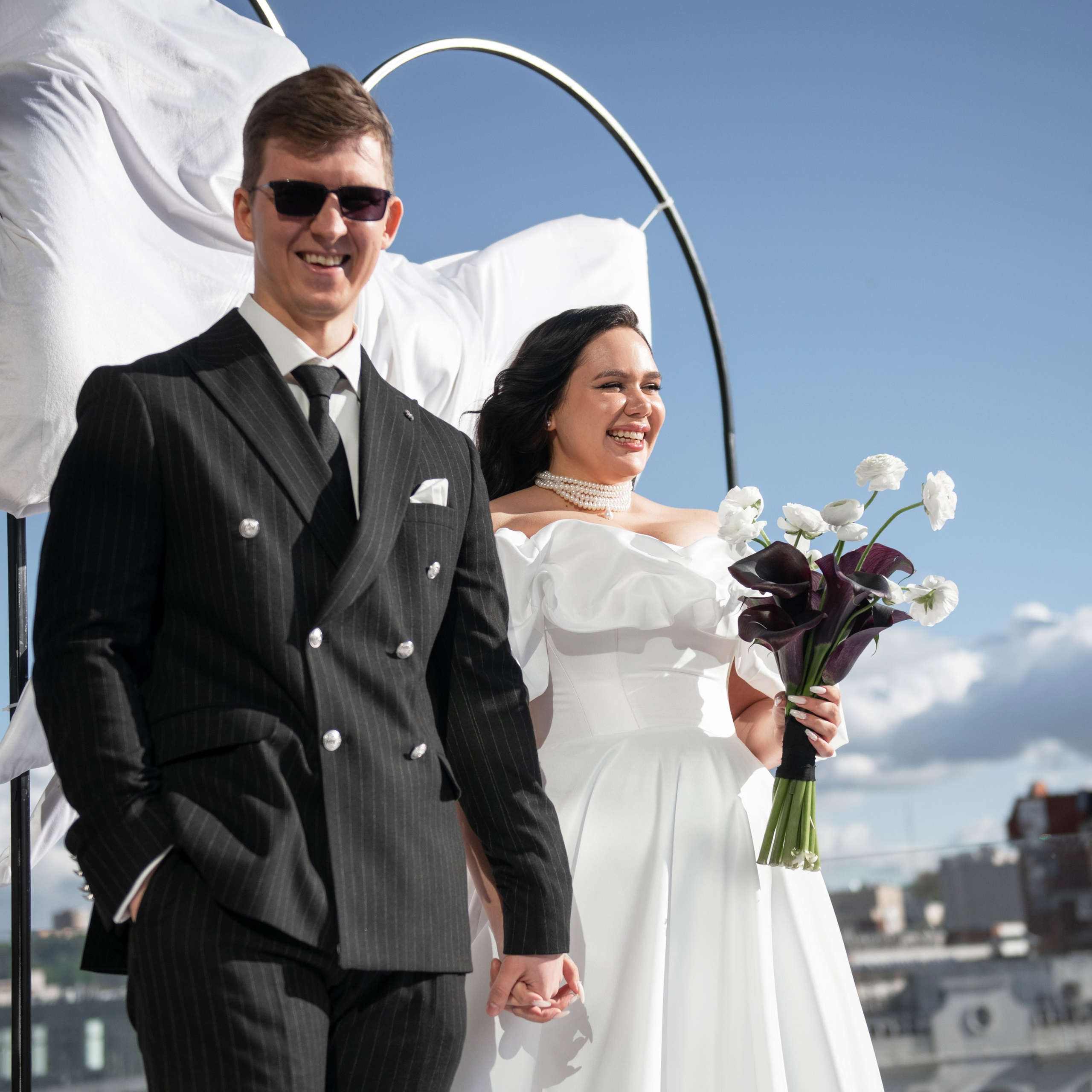 Black & White Wedding