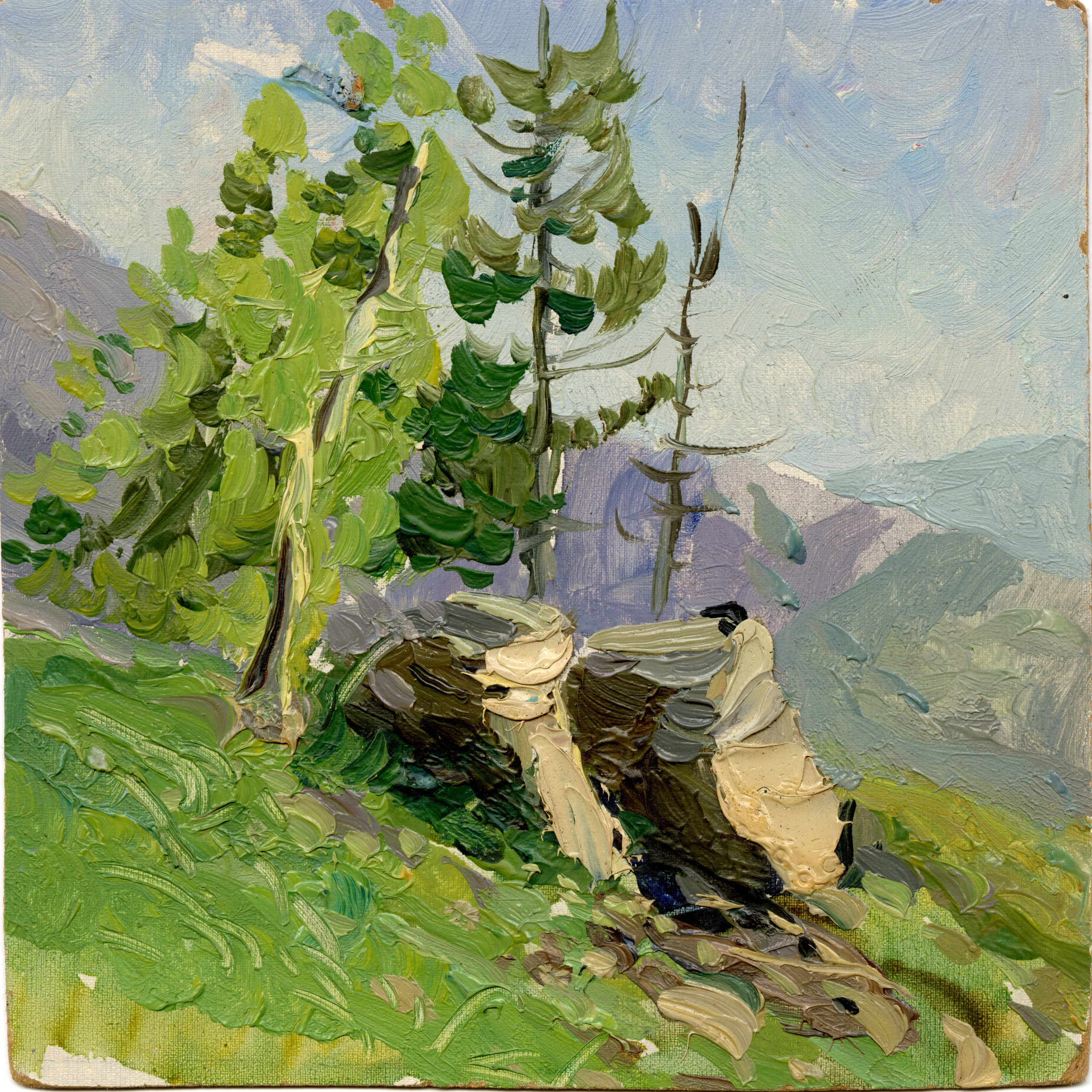 Над верхним Мультинским озером