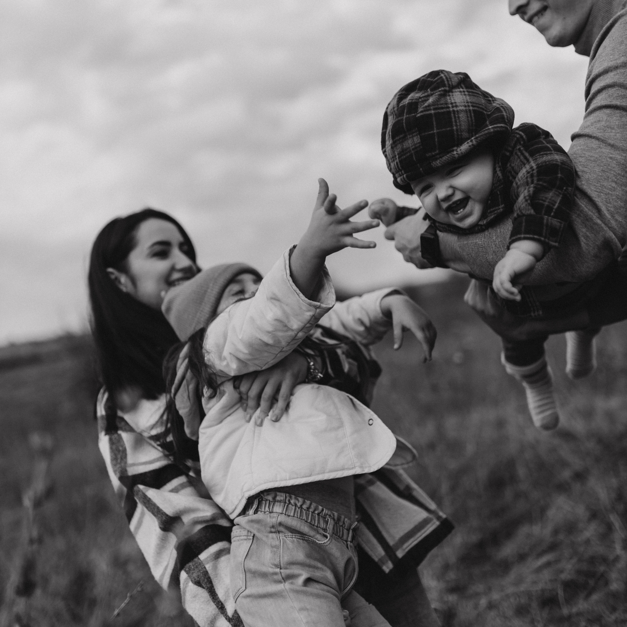 Лера, Коля, Матвей и Полинка