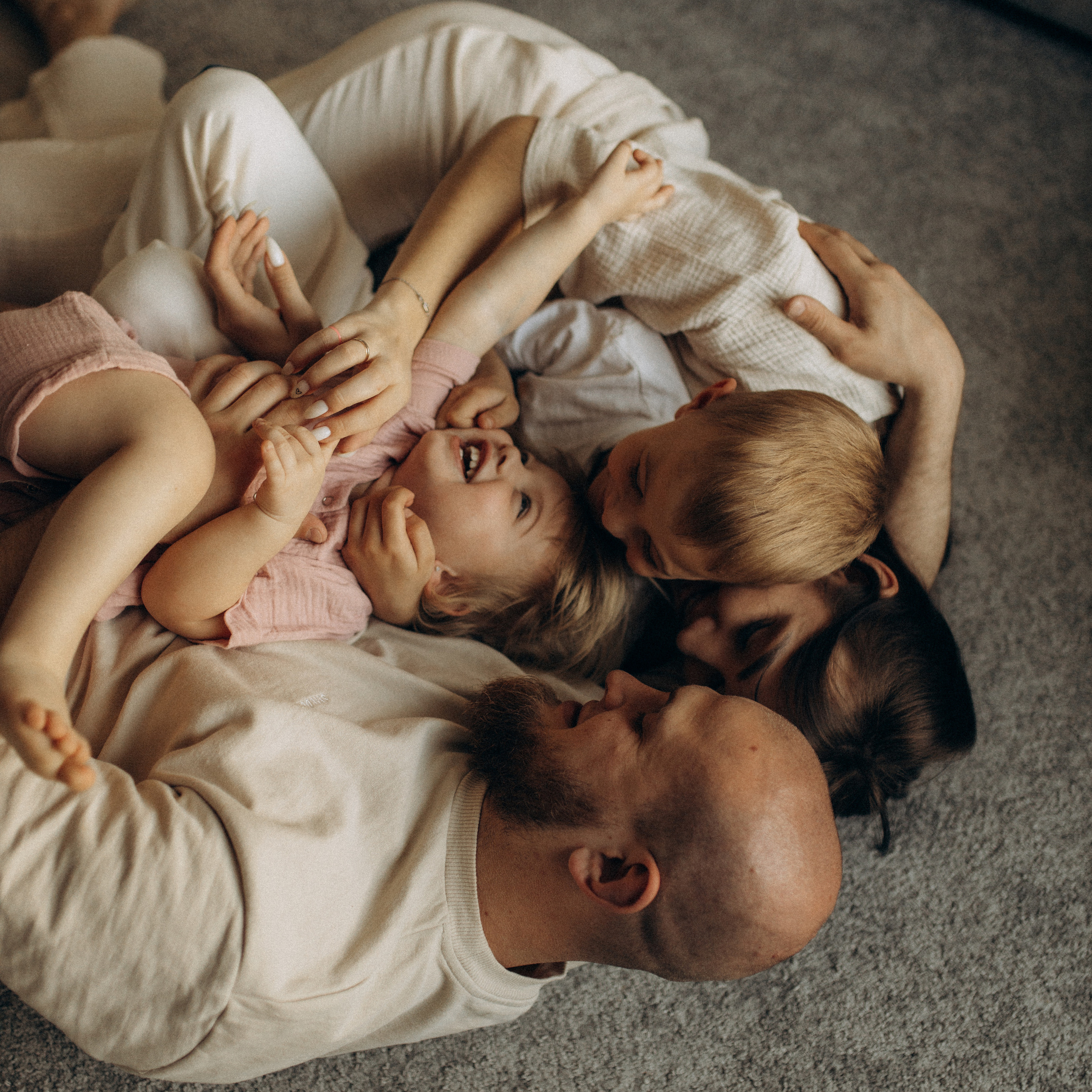 Наташа, Степа, Ксю, Артем