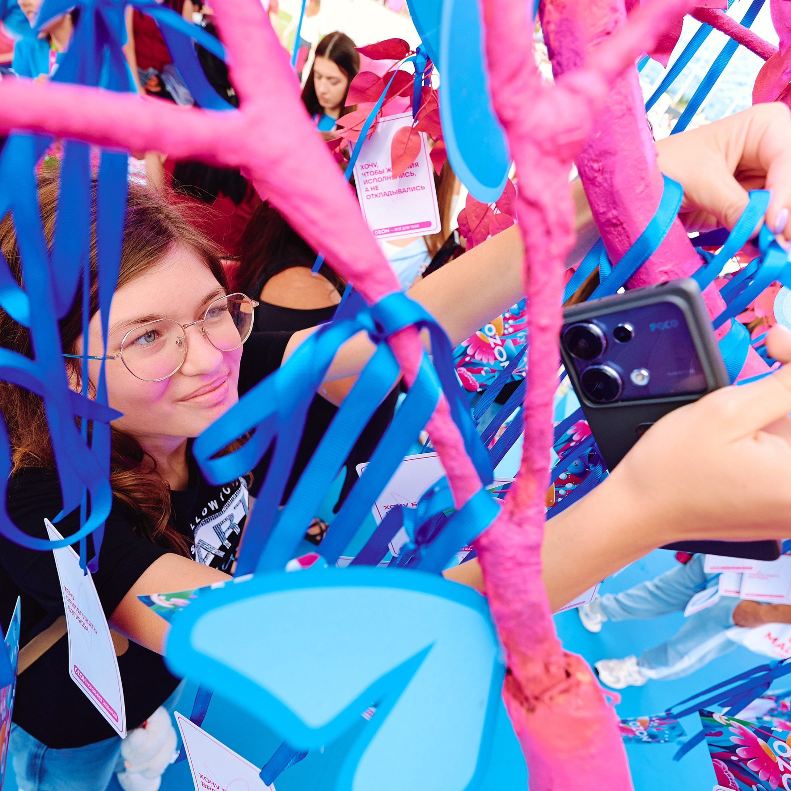 Стенд OZON на VK Fest. Фотограф Григорий Сотников