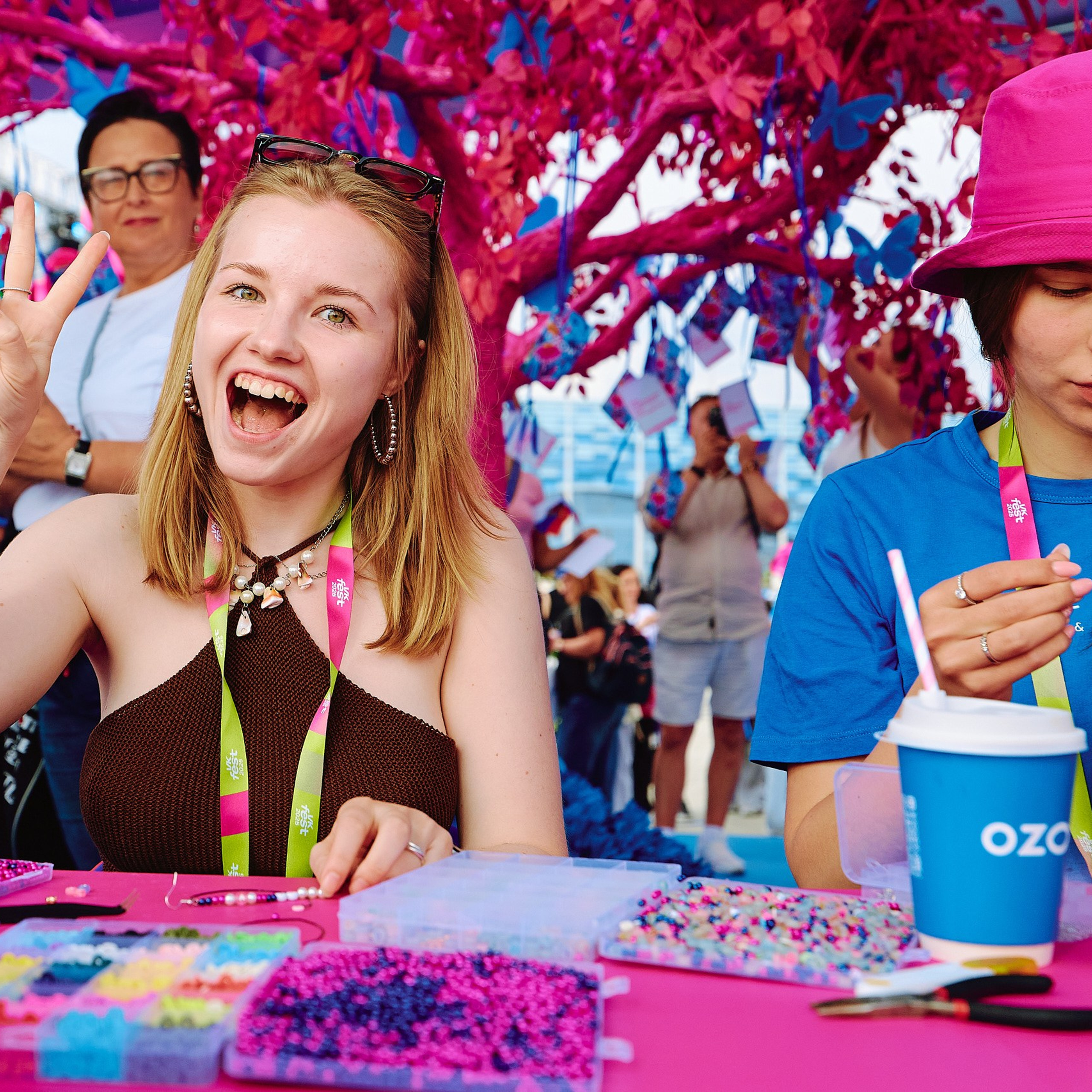 Стенд OZON на VK Fest. Фотограф Григорий Сотников