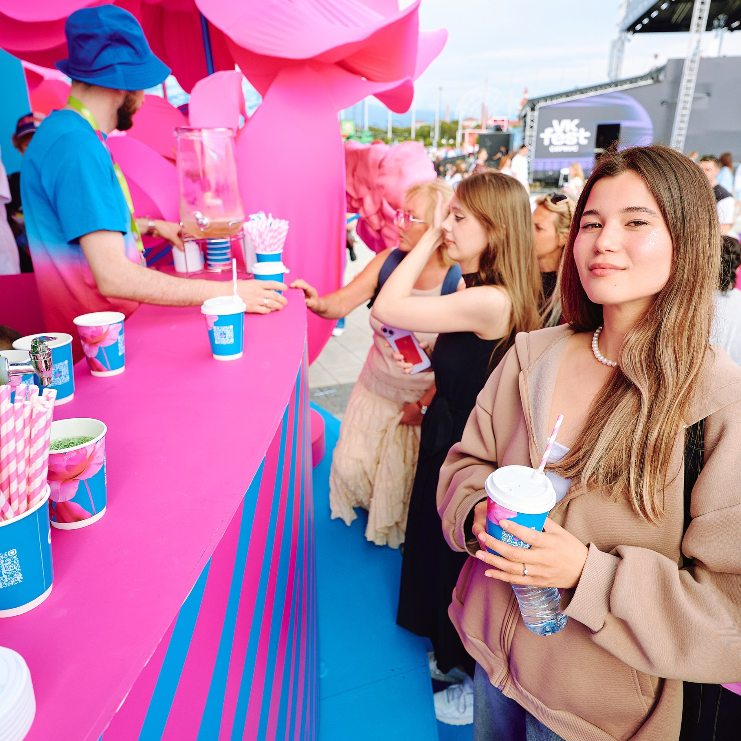 Стенд OZON на VK Fest. Фотограф Григорий Сотников