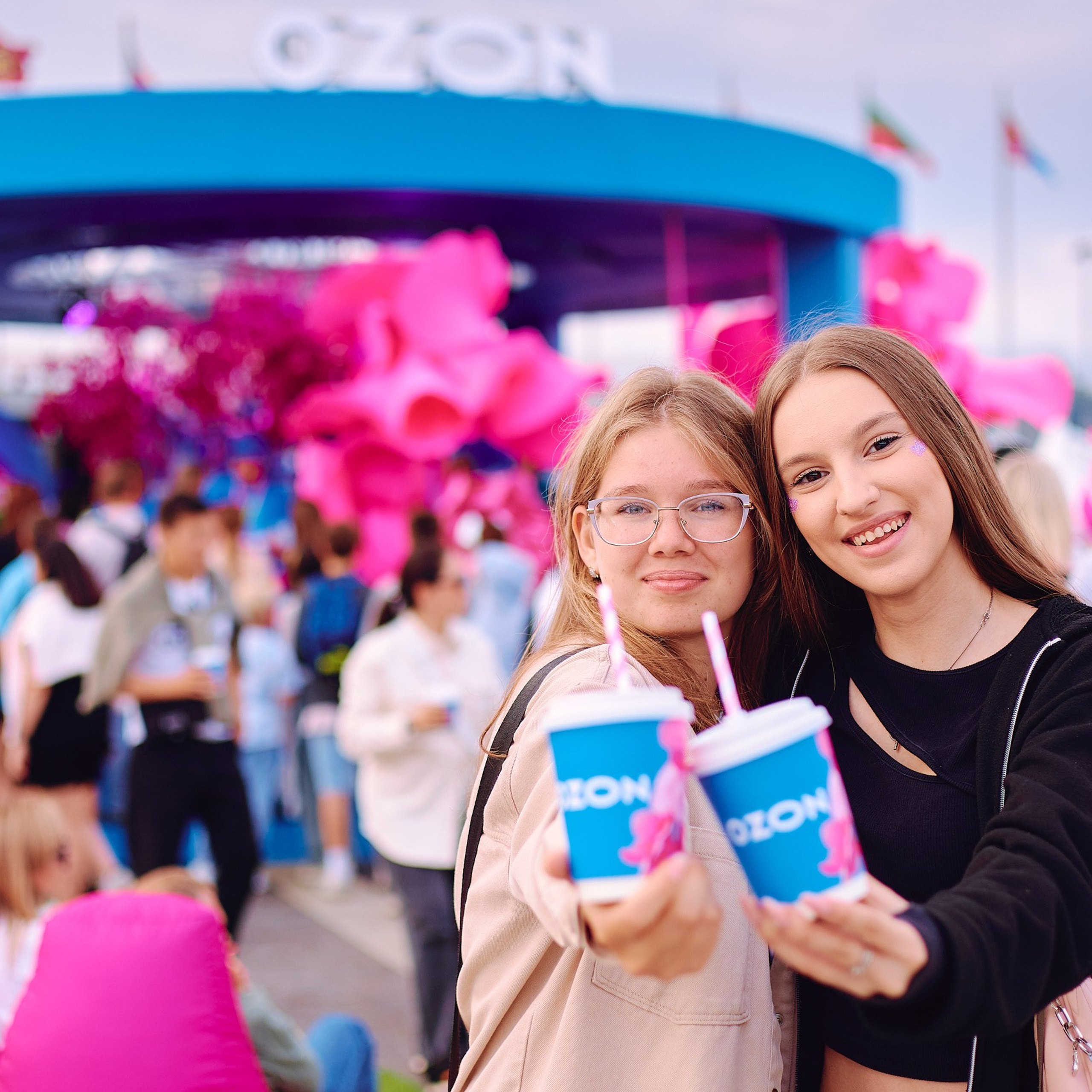 Стенд OZON на VK Fest. Фотограф Григорий Сотников