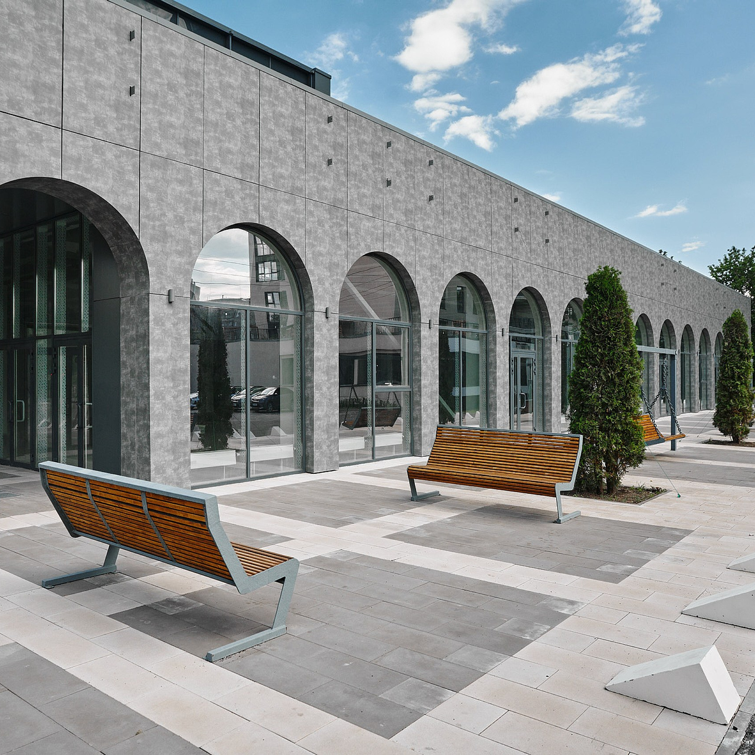 Фасады компании «Позитив Строй», г. Челябинск. Фотограф Григорий Сотников