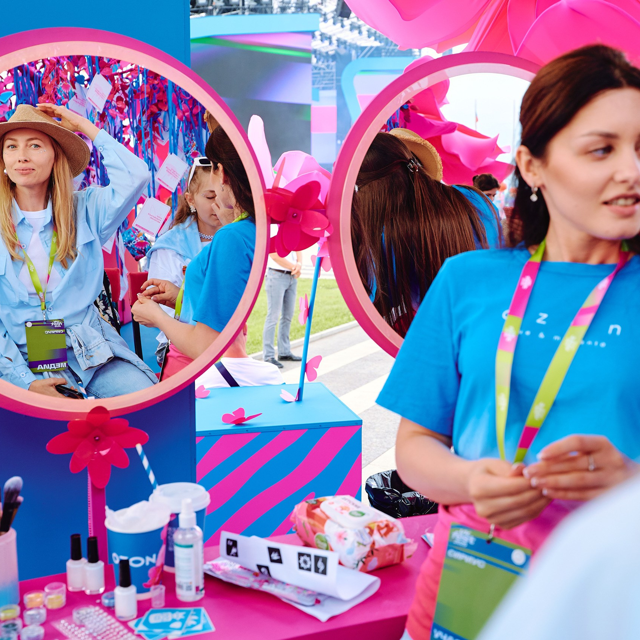 Стенд OZON на VK Fest. Фотограф Григорий Сотников