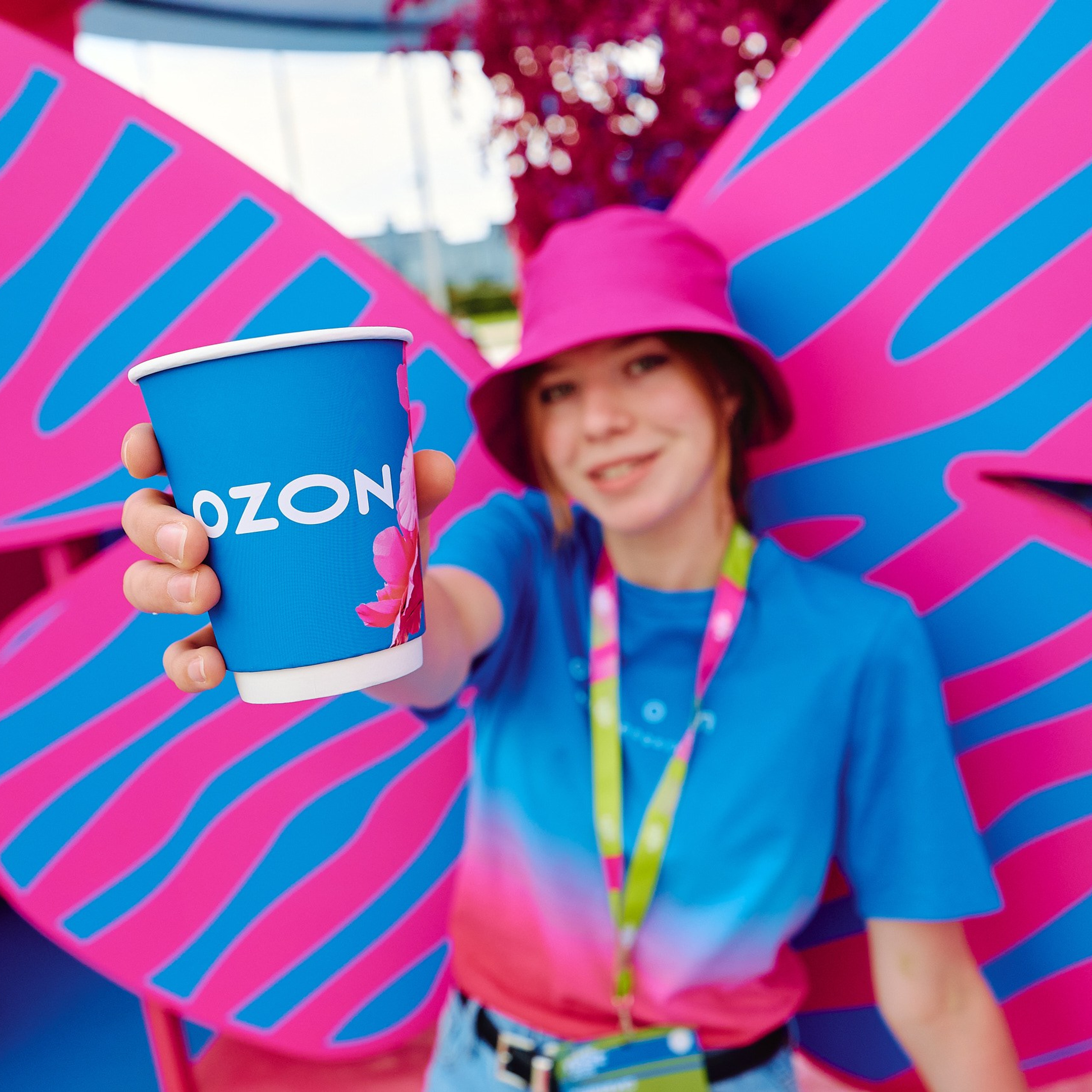 Стенд OZON на VK Fest. Фотограф Григорий Сотников