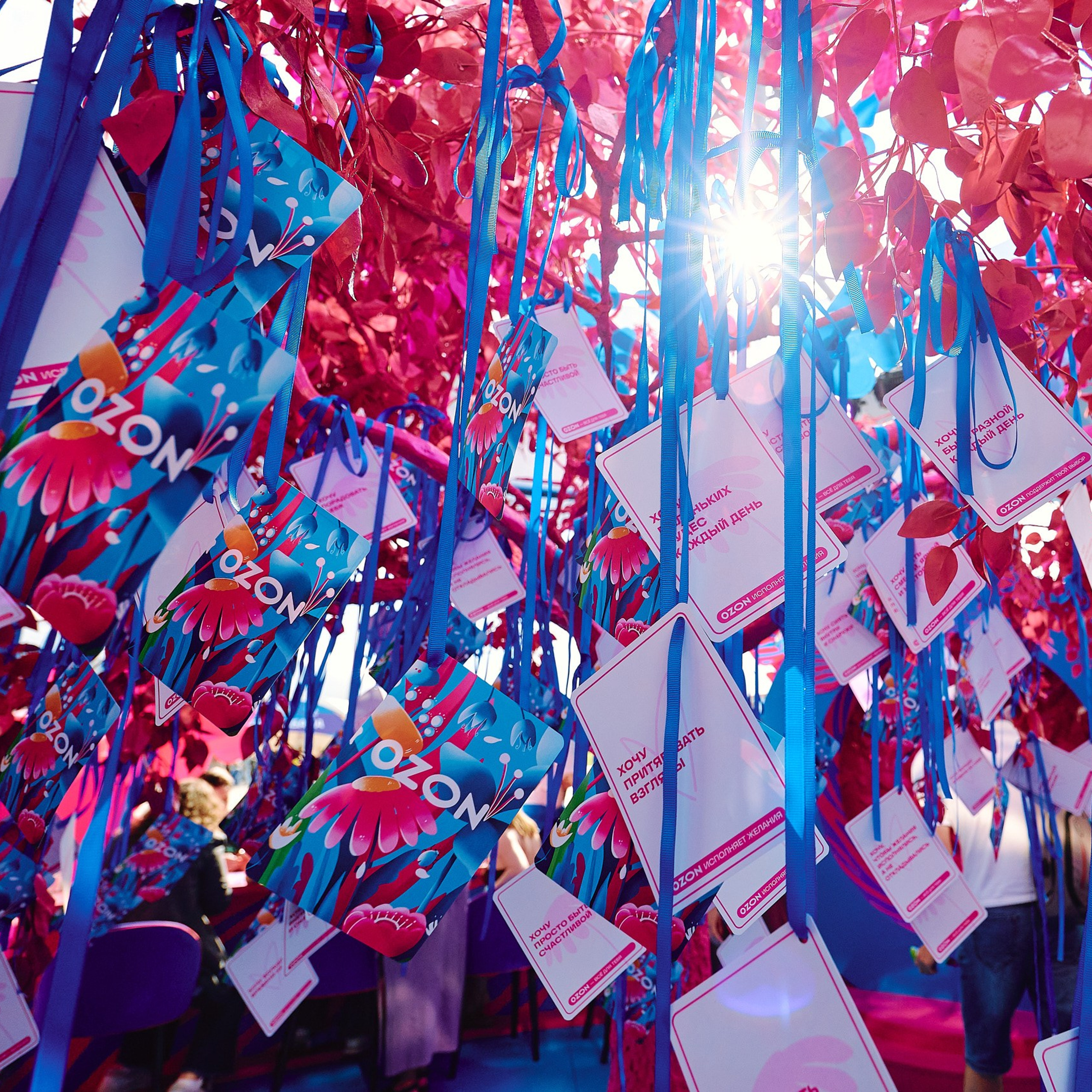 Стенд OZON на VK Fest. Фотограф Григорий Сотников