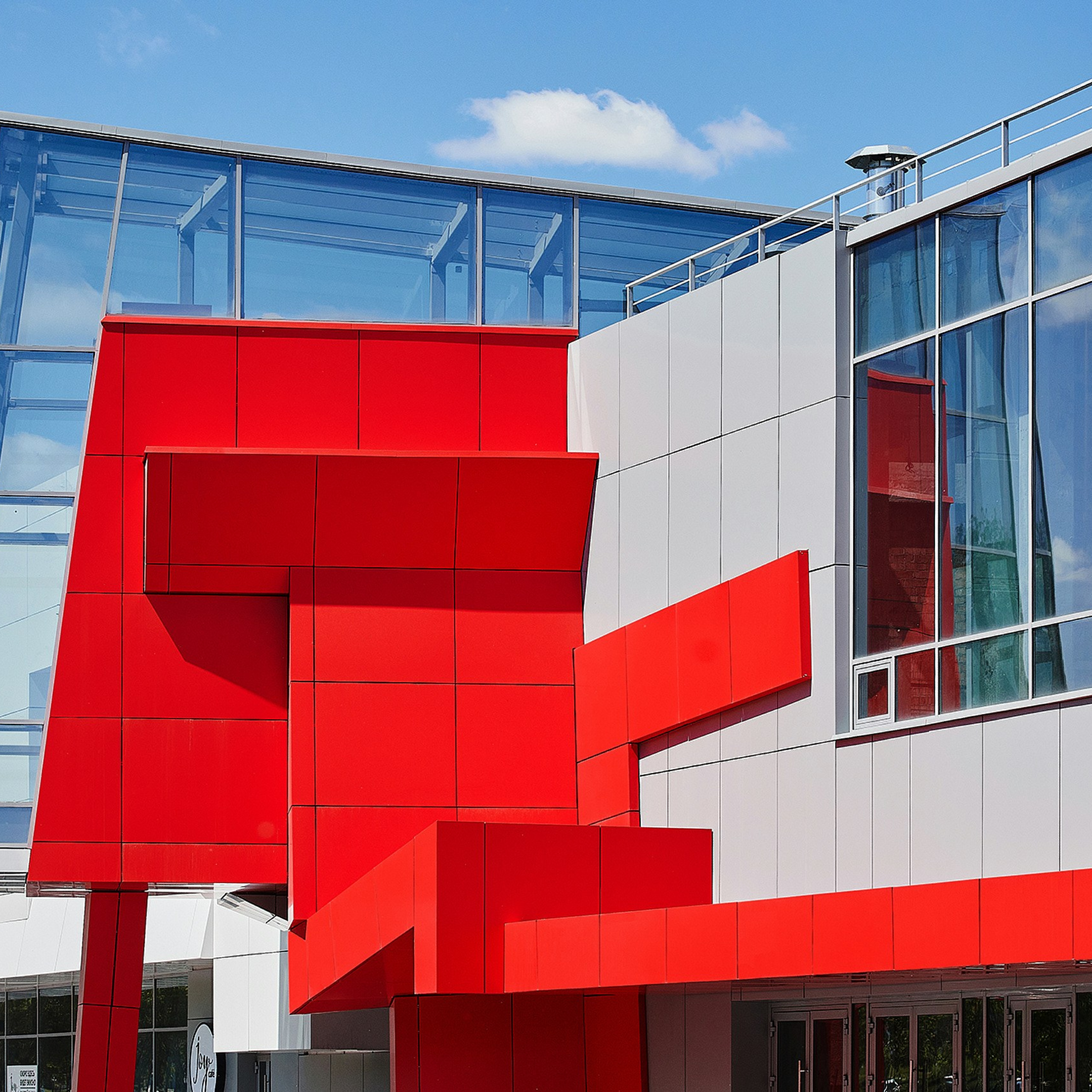 Фасады компании «Позитив Строй», г. Челябинск. Фотограф Григорий Сотников