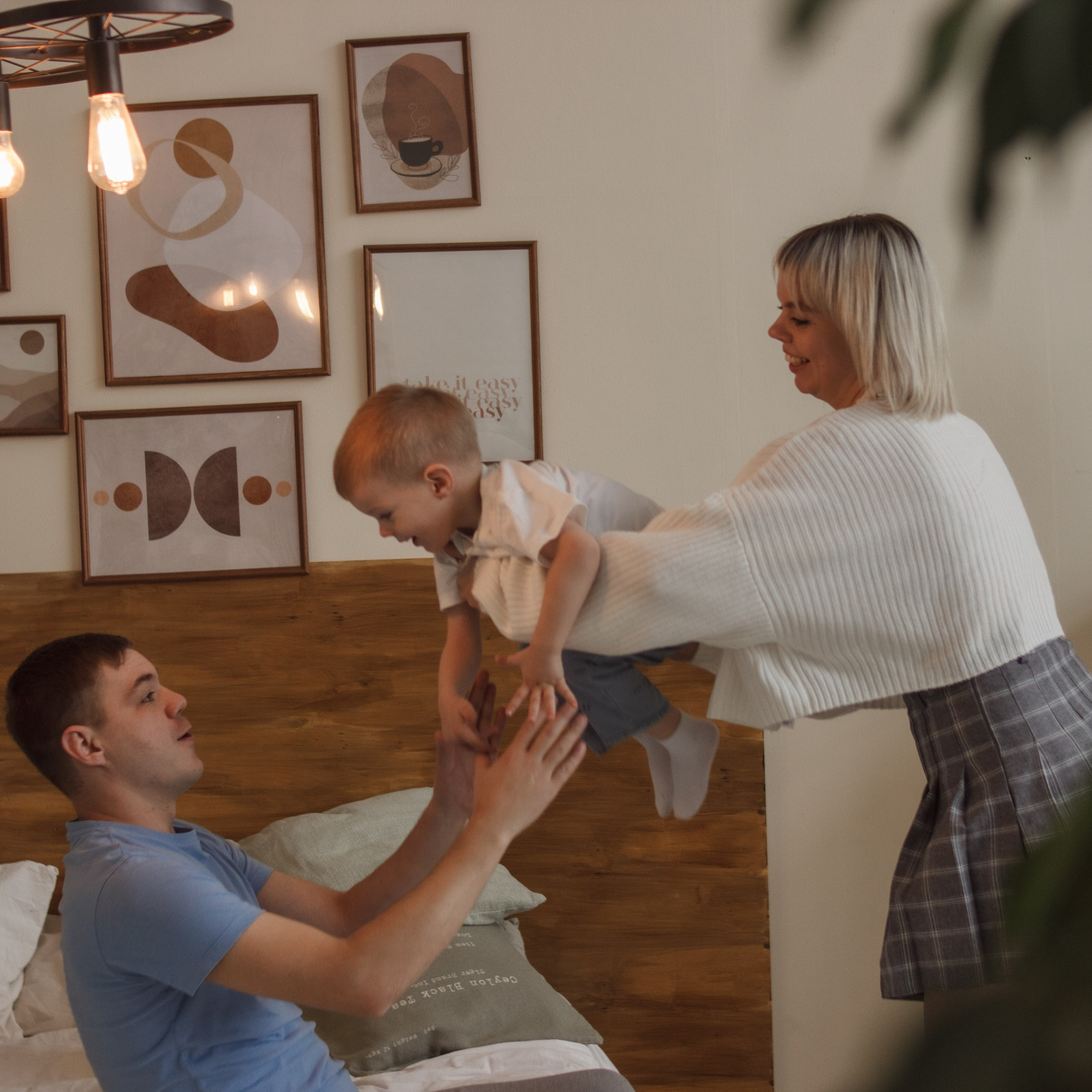 Вера, Саша, сынок Тимофей