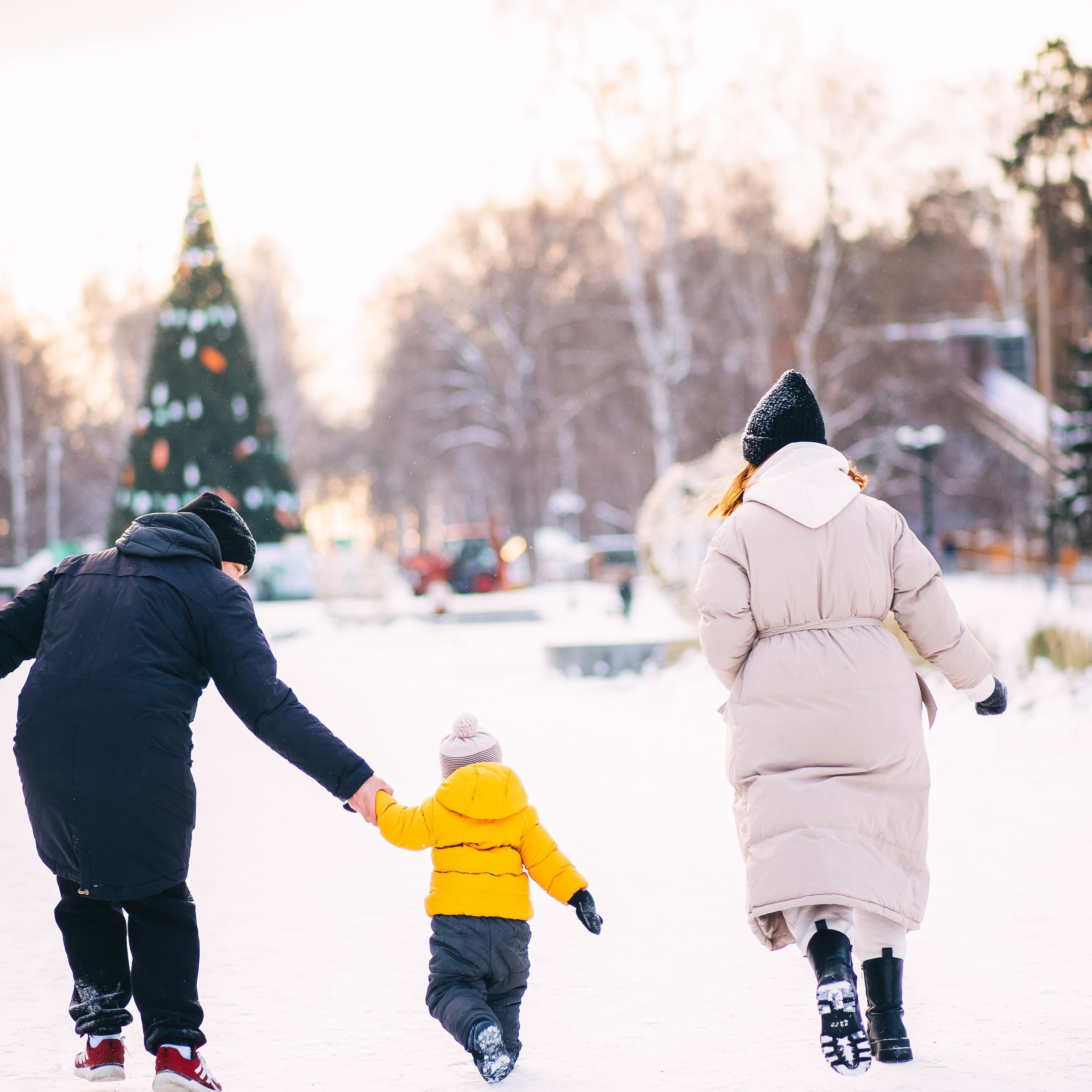 Альбина, Юра и Мирослав