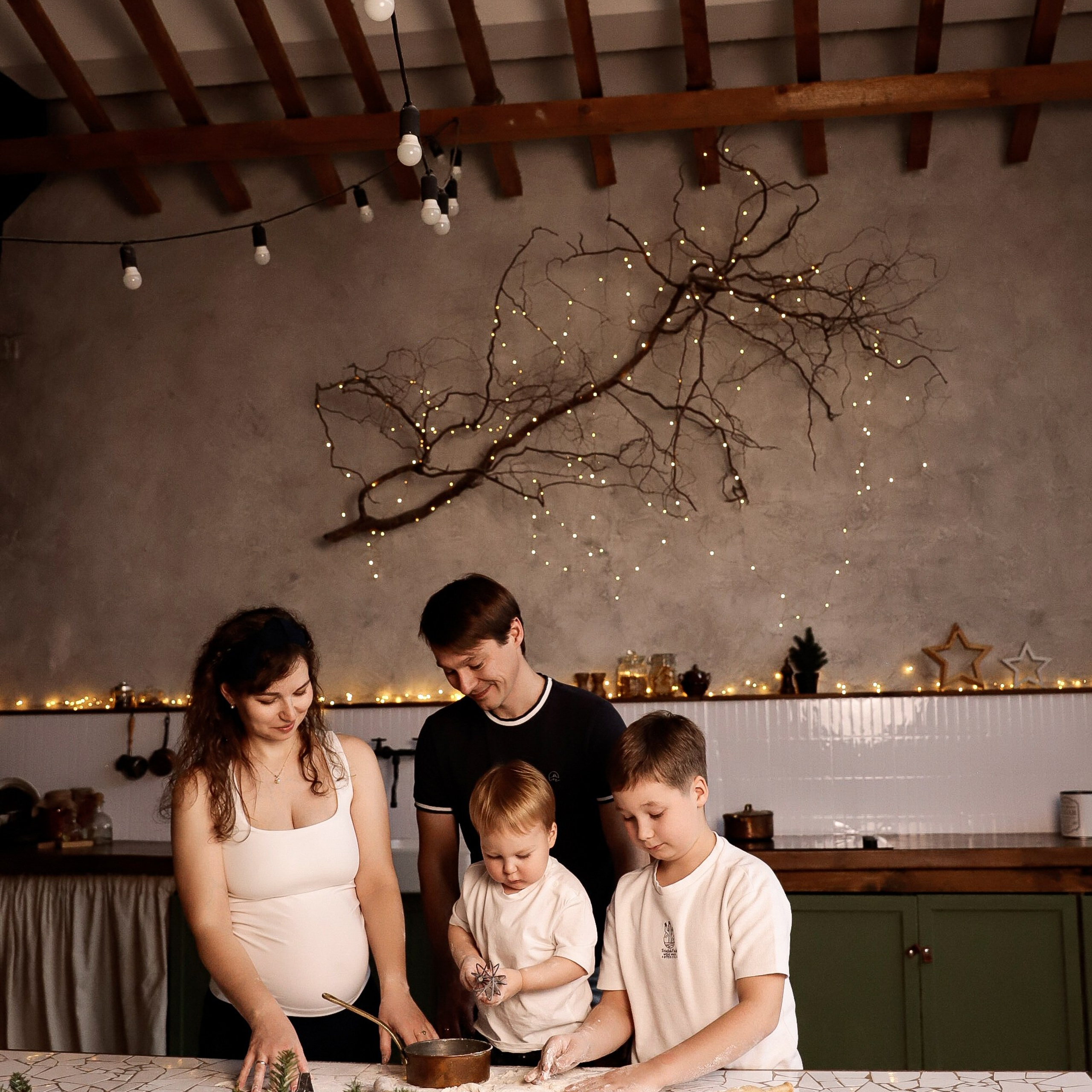 Елена, Василий, Евгений и Матвей