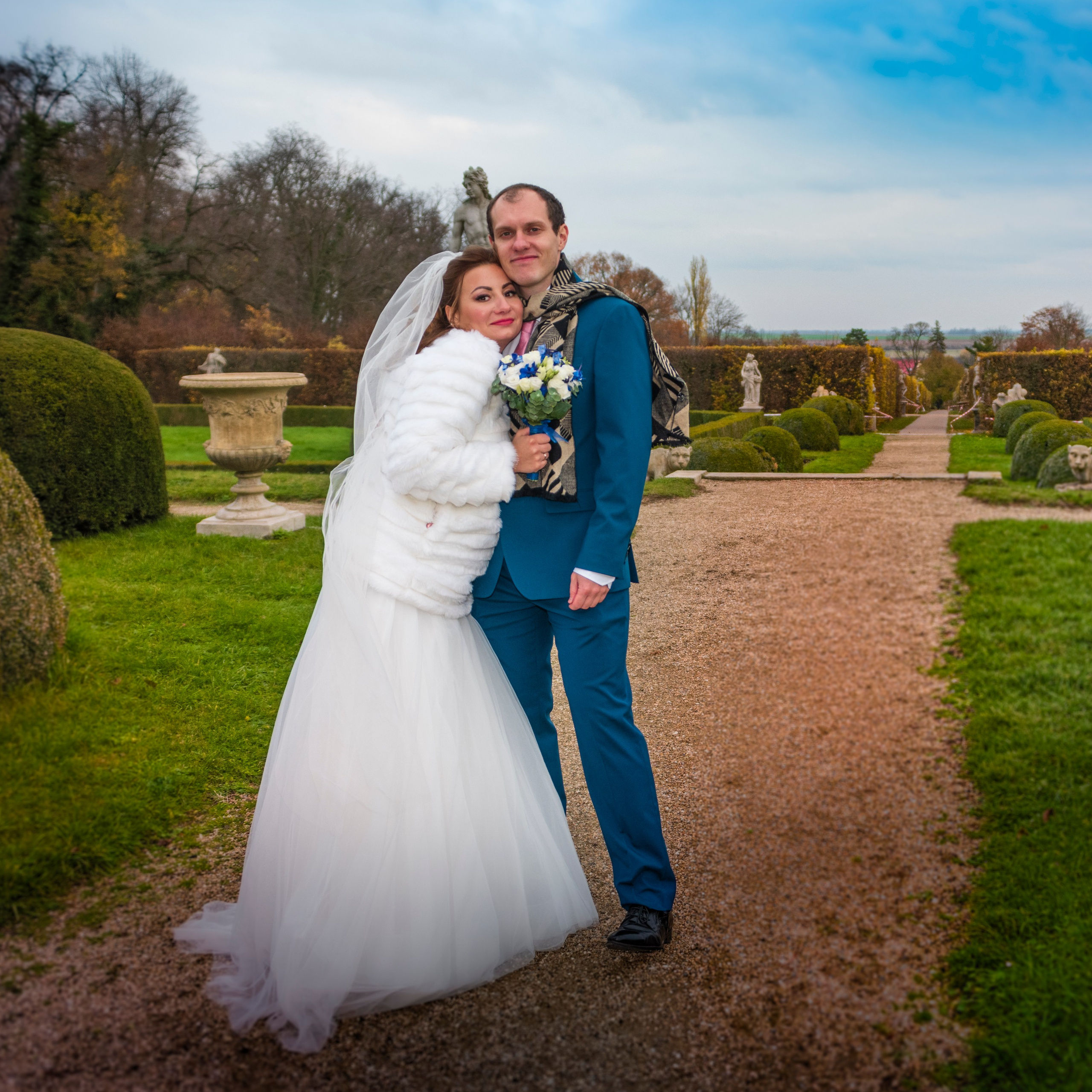 свадебная прогулка 